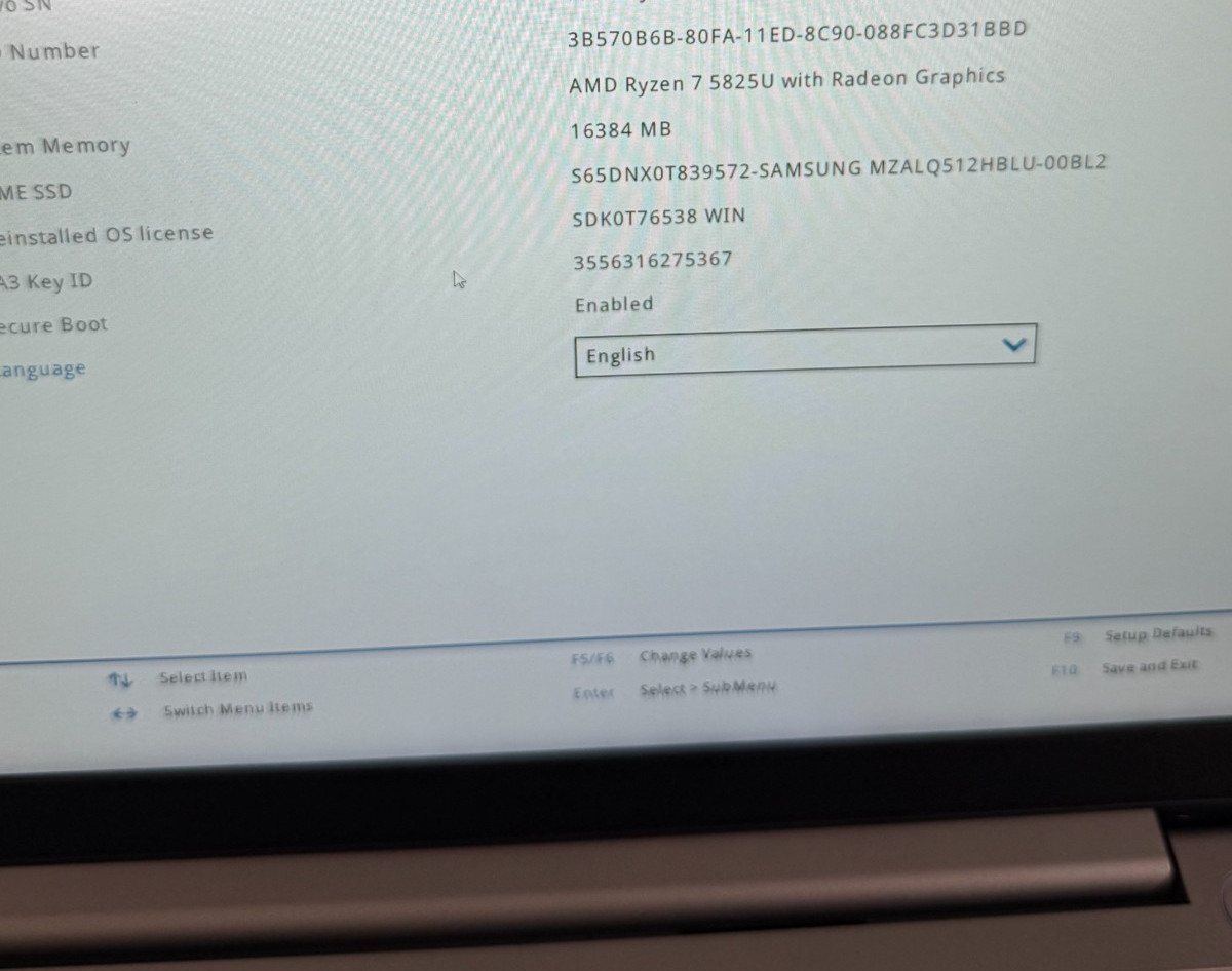 Lenovo ThinkBook 14 G4 ABA 14″ Laptop AMD Ryzen 7 5825U 16GB 256GB SSD 602