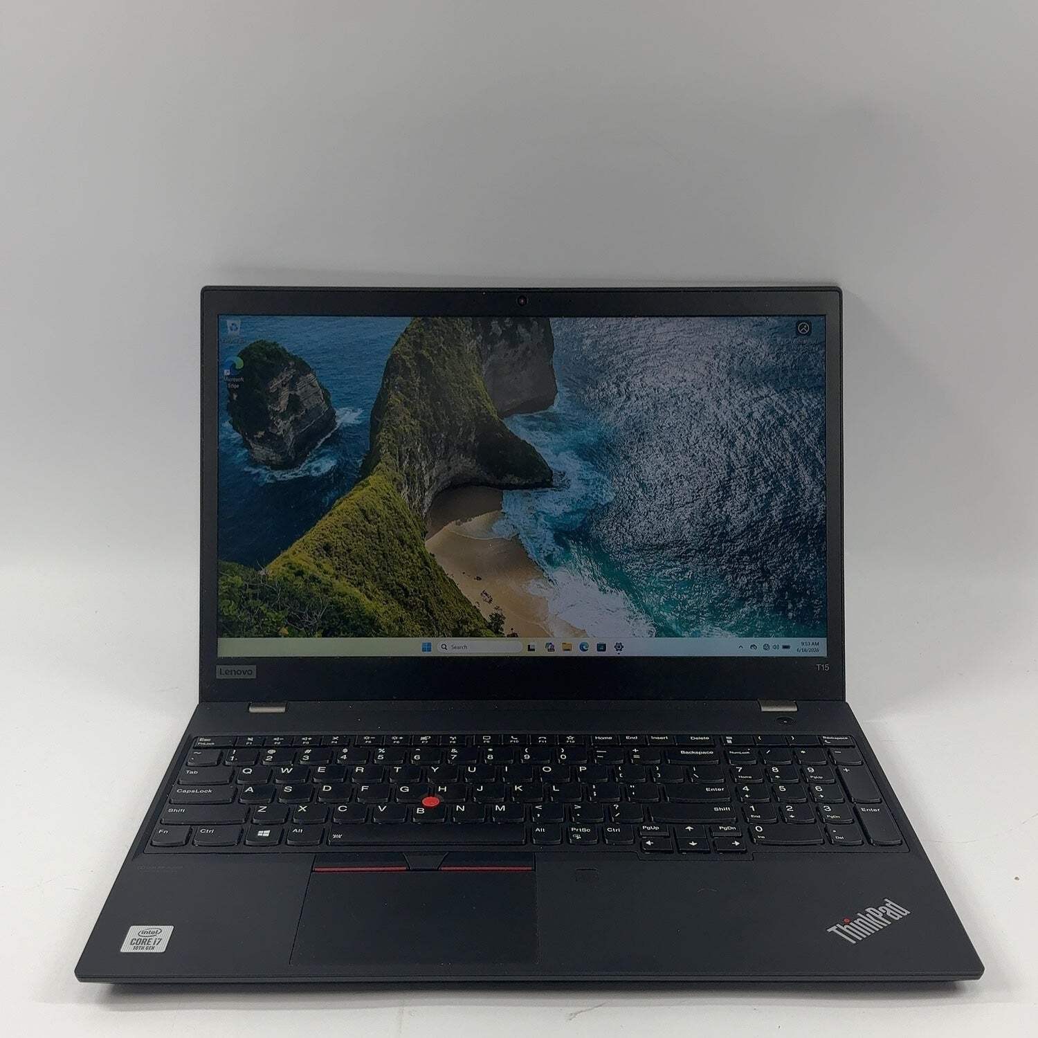 Lenovo ThinkPad T15 Gen 1 16IAH7 15.6″ i7-10510U 2.3GHz 8GB RAM 512GB SSD