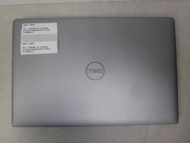 Dell Precision 3561 I9-11950H @ 2.6GHz 512GB 16GB WIN11PRO NVIDIA T600