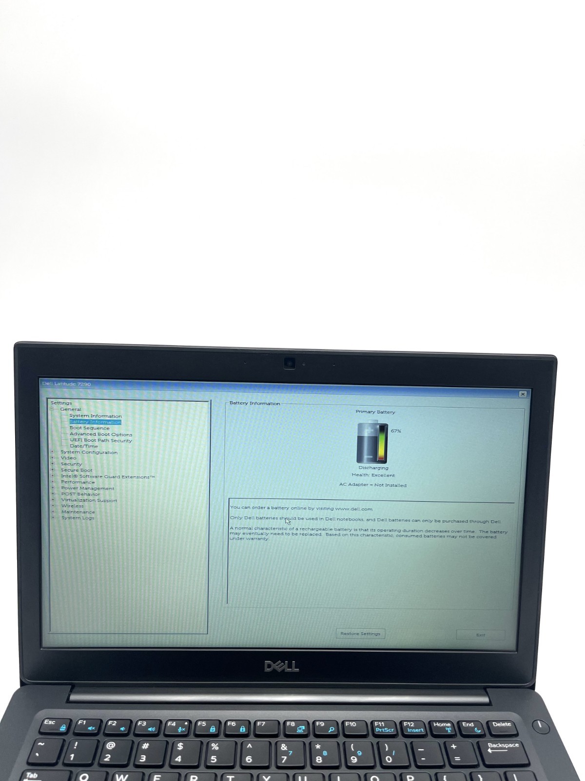 Dell Latitude 7290 12.5″ i7-8650U 16GB RAM 256GB SSD Business Laptop