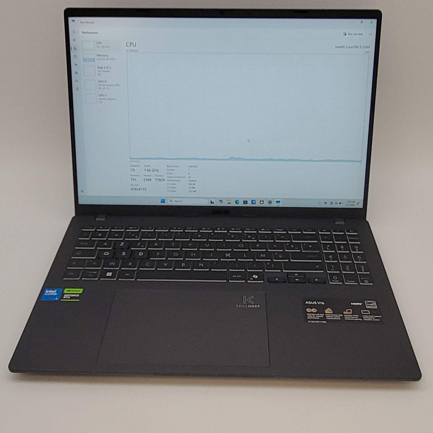 Asus A3607V 16″ Core 5 210H 3.6GHz 16GB RAM 512GB SSD GeForce RTX 4050