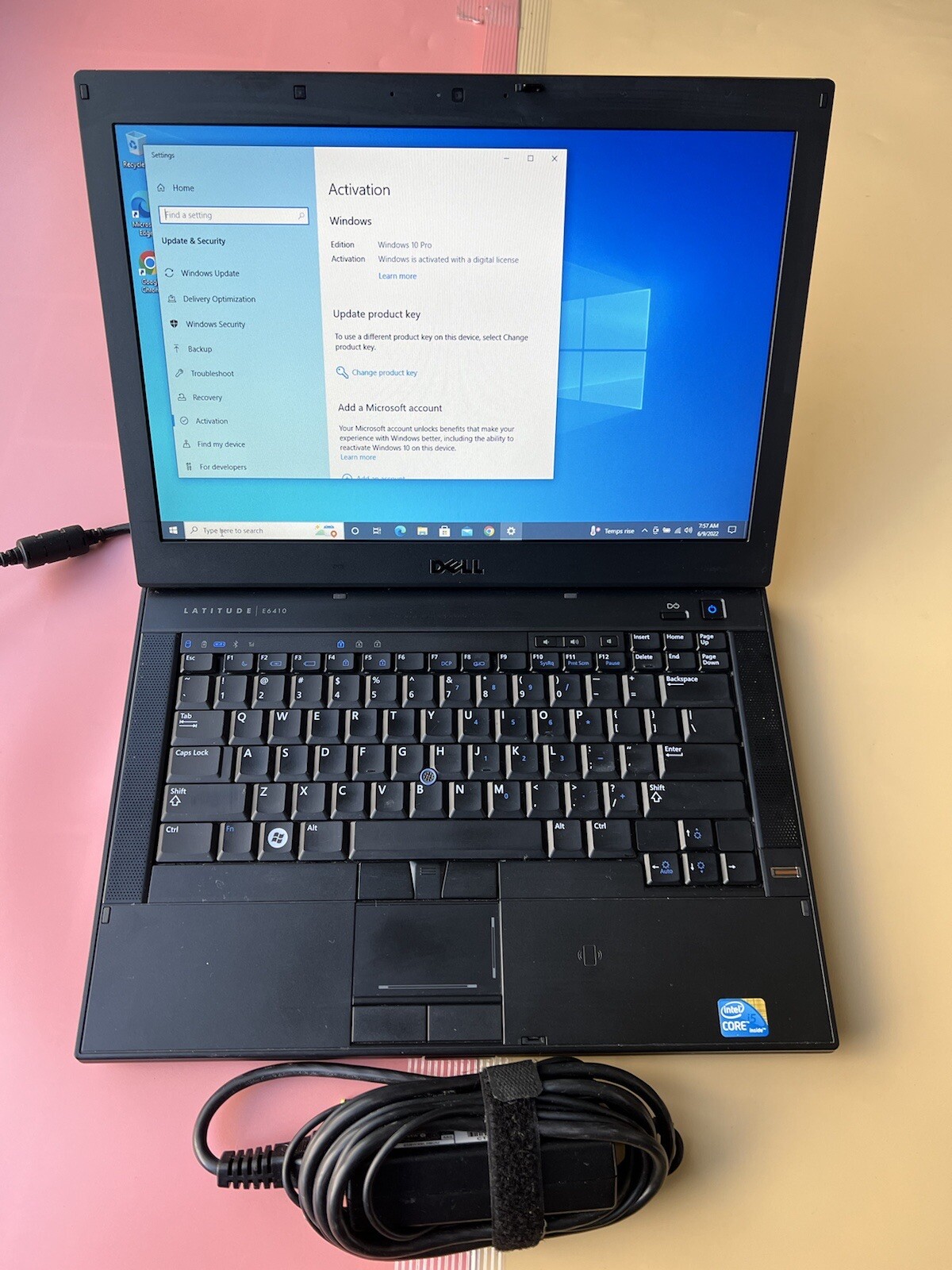 Dell Latitude E6410 Core i5 M520 2.40GHz 4GB RAM 750GB NVIDIA BLUETOOTH WEBCAM