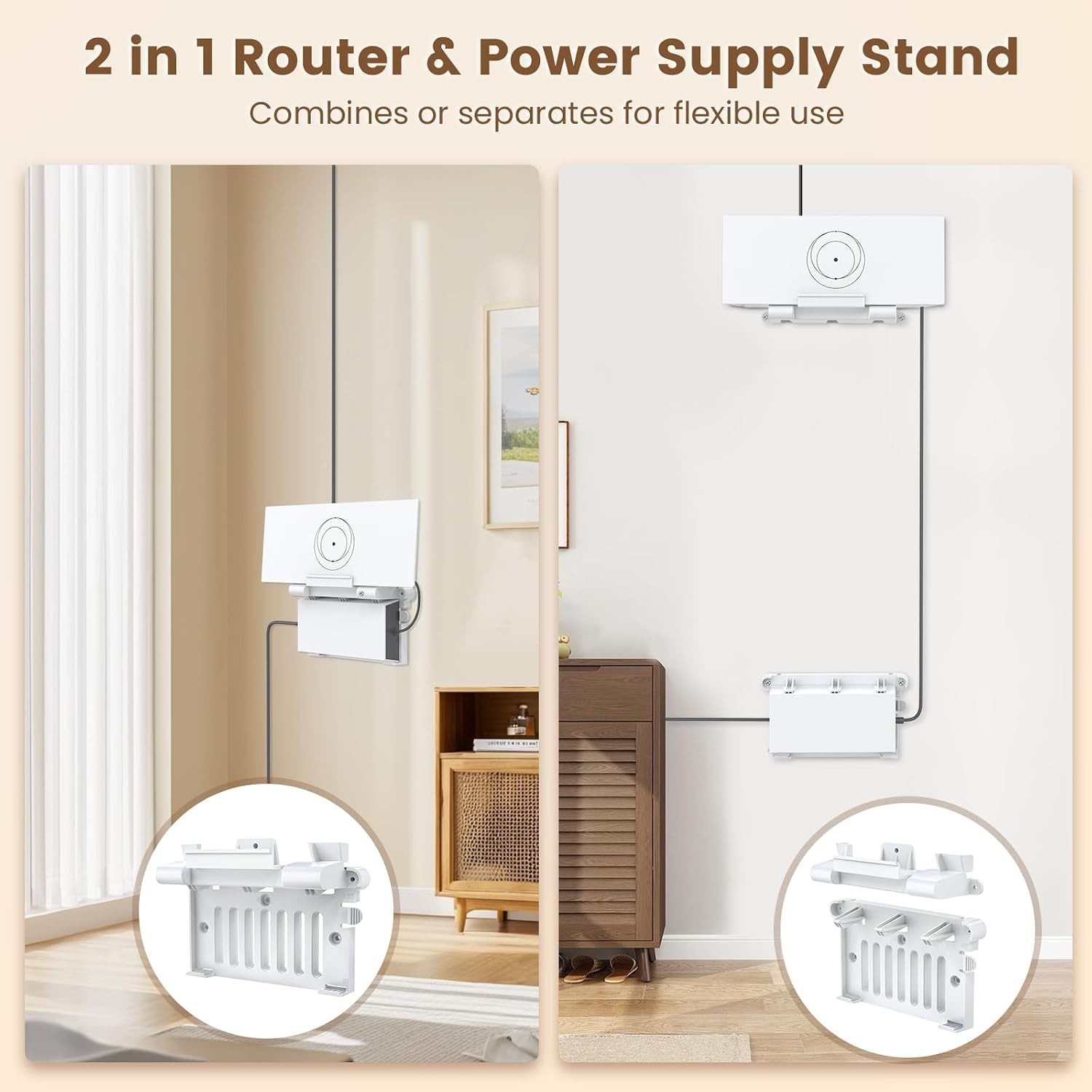 Compact & Secure 2-in-1 Starlink Gen 3 Mount Kit: Perfect for Modern Homes