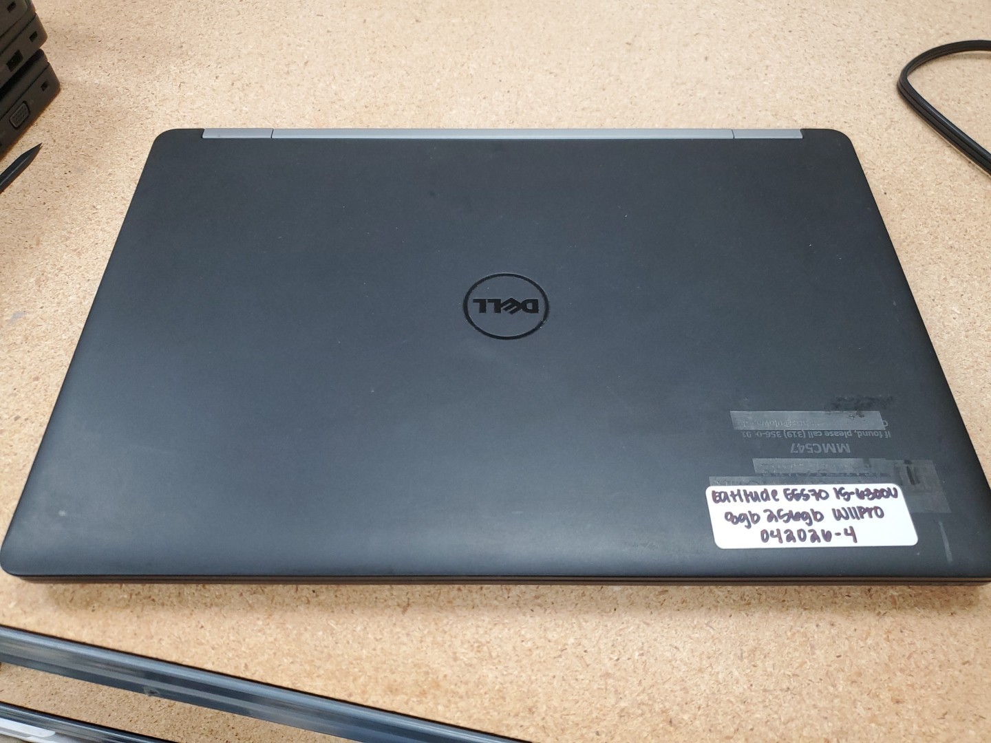 Dell Latitude E5570 15.6″ (500g SSD, Intel Core i5 6th Gen., 8GB) 042026-4