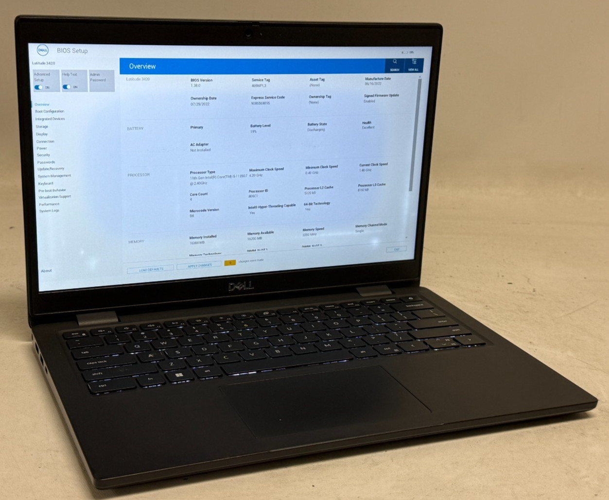 Dell Latitude 3420 14″ (i5-1135G7 2.40GHz – 16GB RAM – 256GB SSD – Win11Home)
