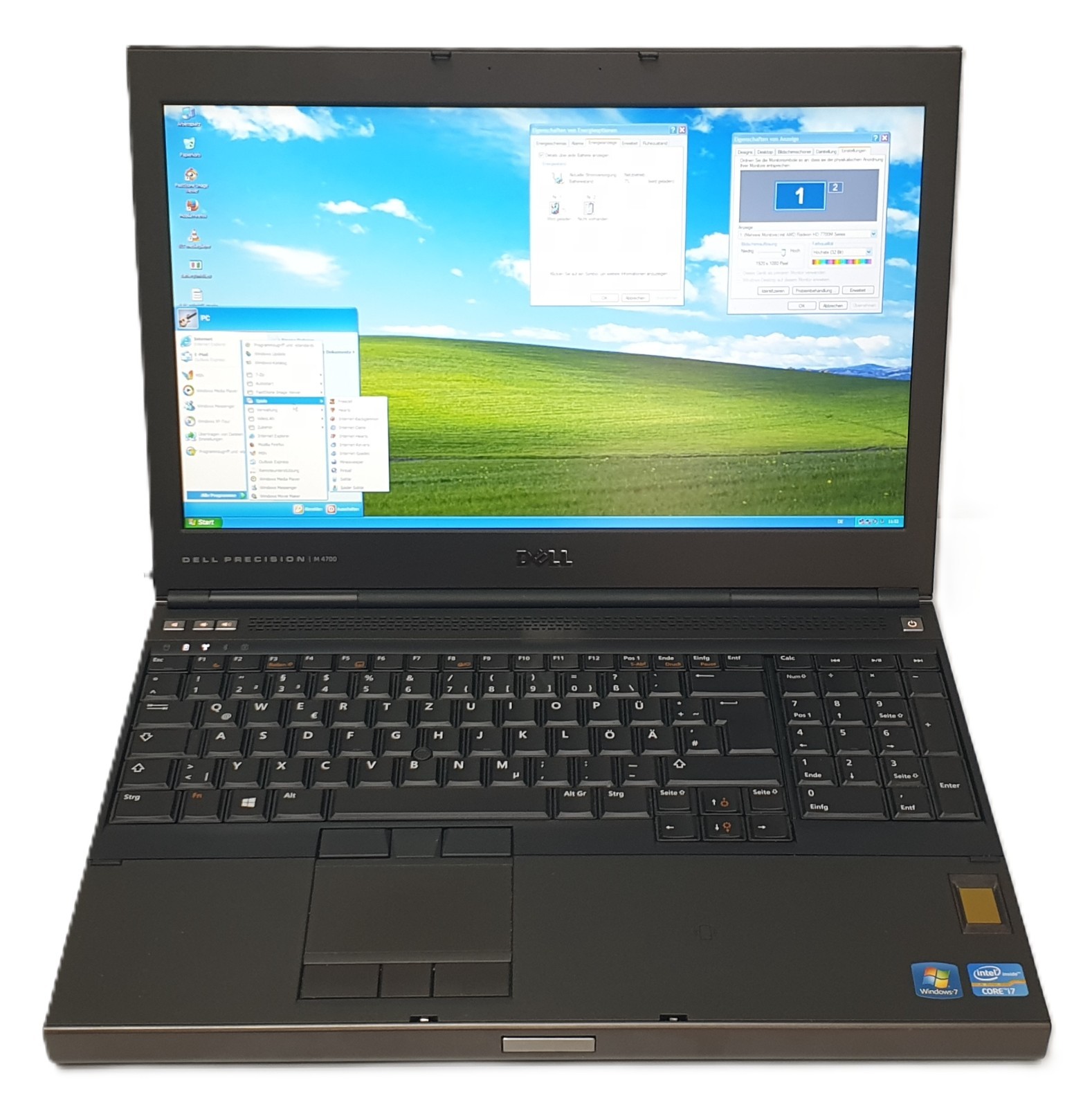 Dell Precision M4700 Windows XP Gamer Notebook i7 4GB 1TB Laptop HD 7700M 15.6″
