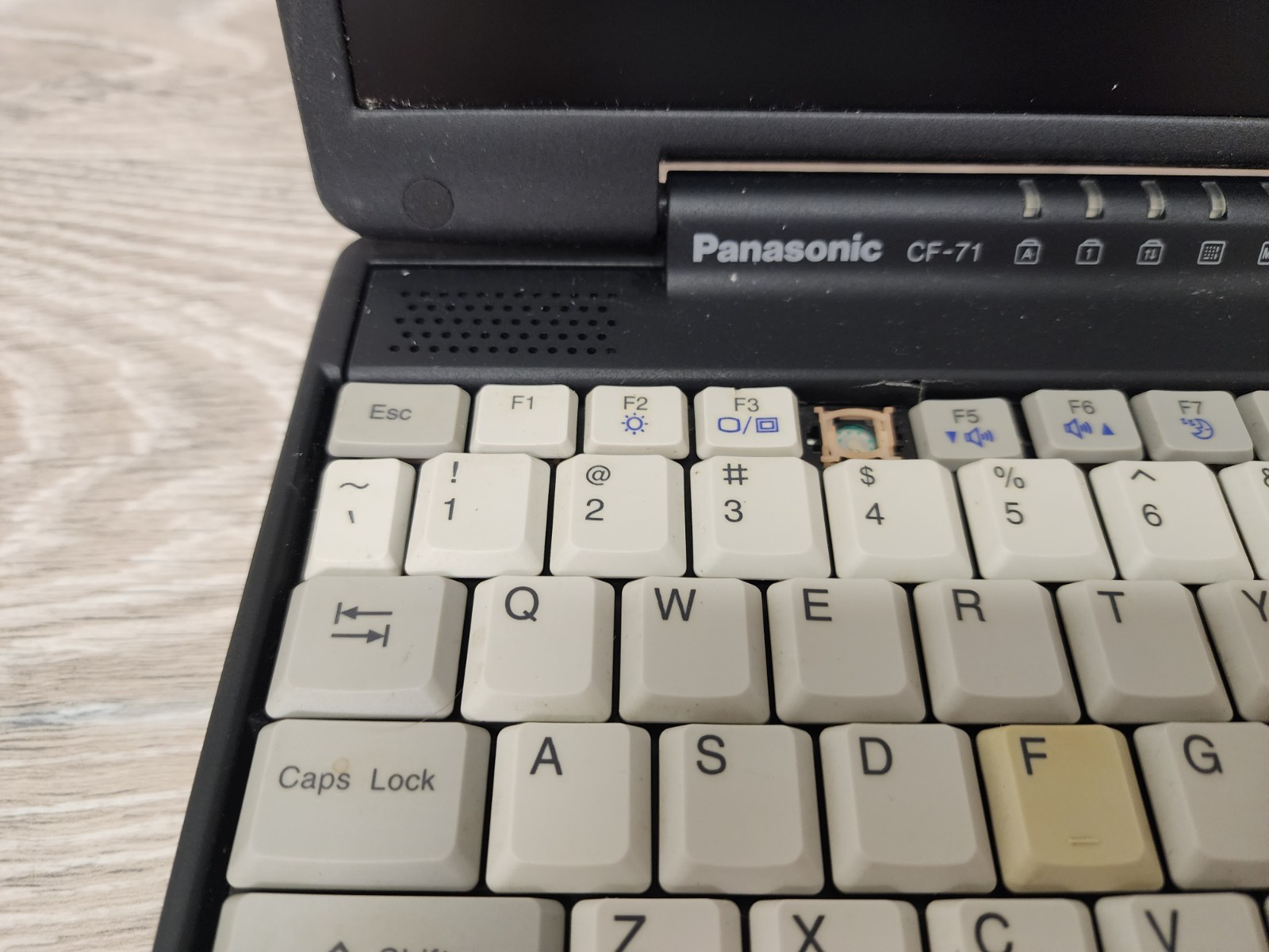 Panasonic Toughbook CF-71 Laptop PC Intel Pentium III NO HDD AS IS READ #H