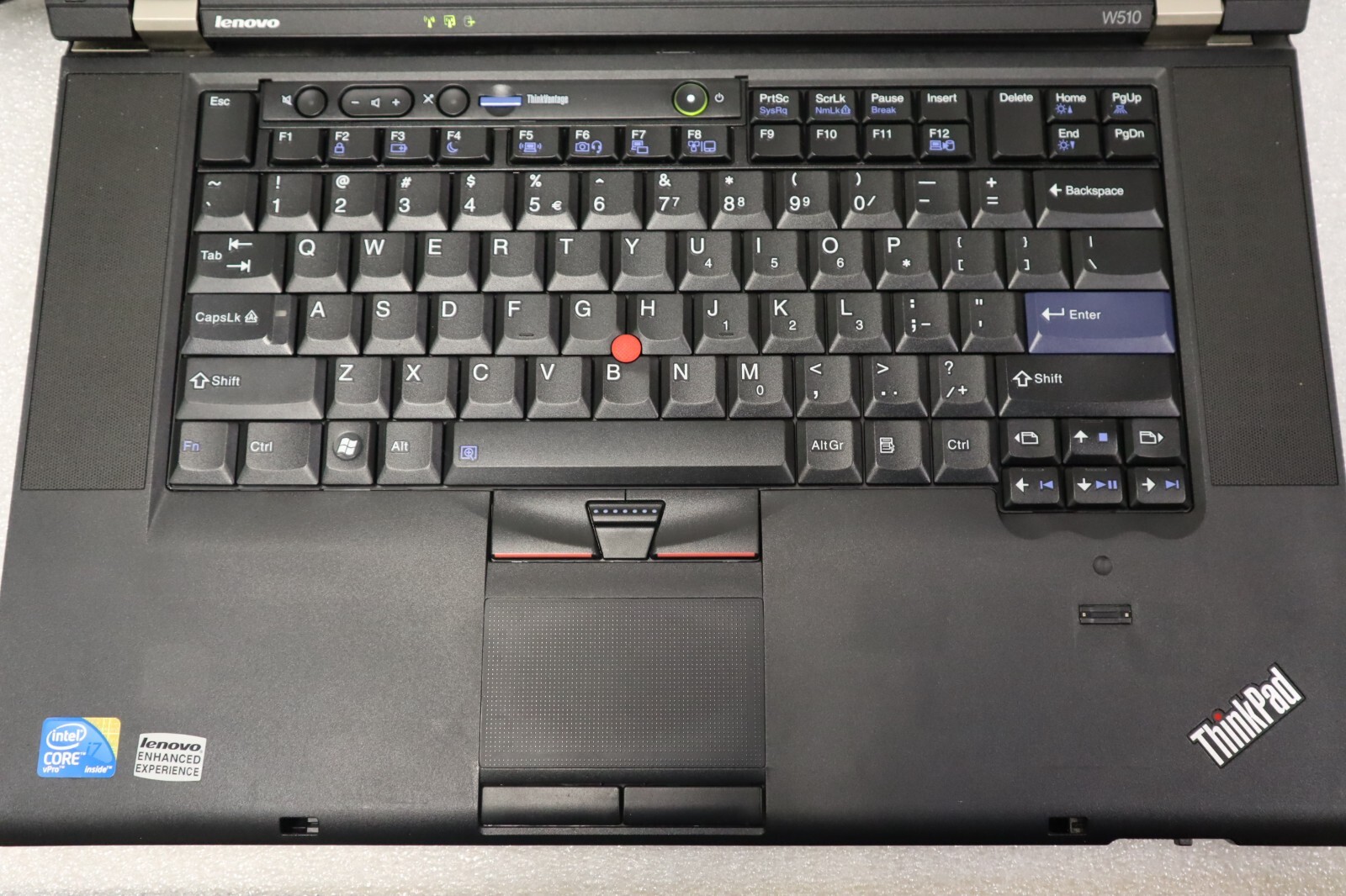 LENOVO THINKPAD W510 i7-720QM FHD NVIDIA FX880 32GB 1TB WIN CAPTAIN NOTEBOOK