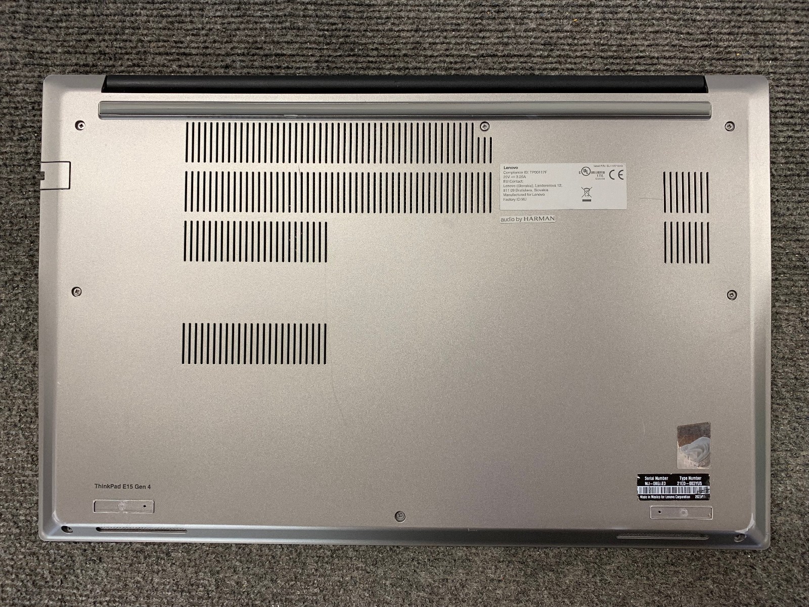 Lenovo ThinkPad E15 Gen 4 15.6″ AMD Ryzen 5 5625U 8GB No Storage Remote Managed