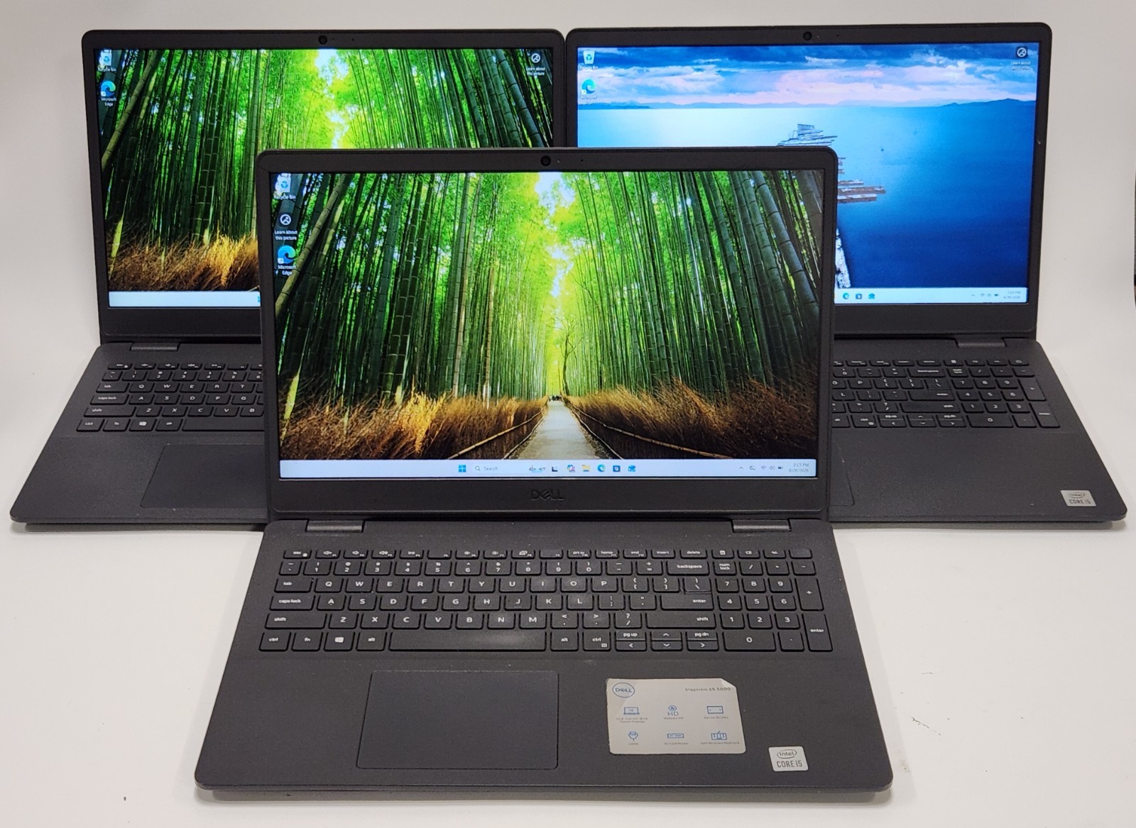 Lot of 3 Dell Inspiron 15 3501 15.6″ Touch i5-1035G1 1.0GHz 8GB 256GB SSD W11P