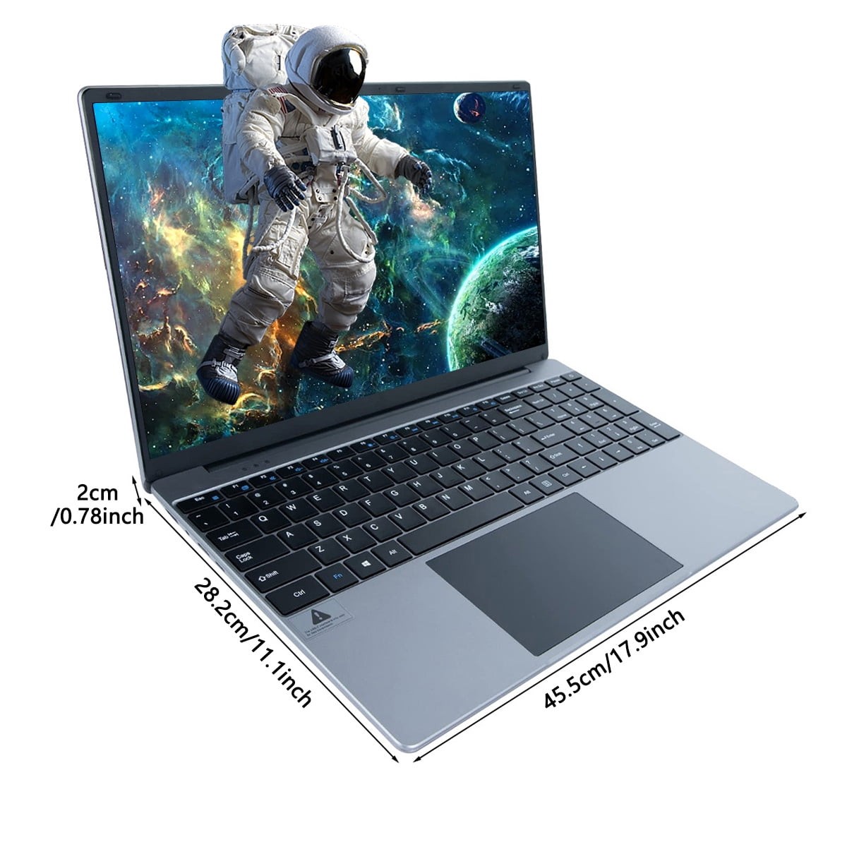 15.6 inch Laptop 8GB DDR4 512GB SSD, Quad-Core Intel Celeron Computer Windows 11