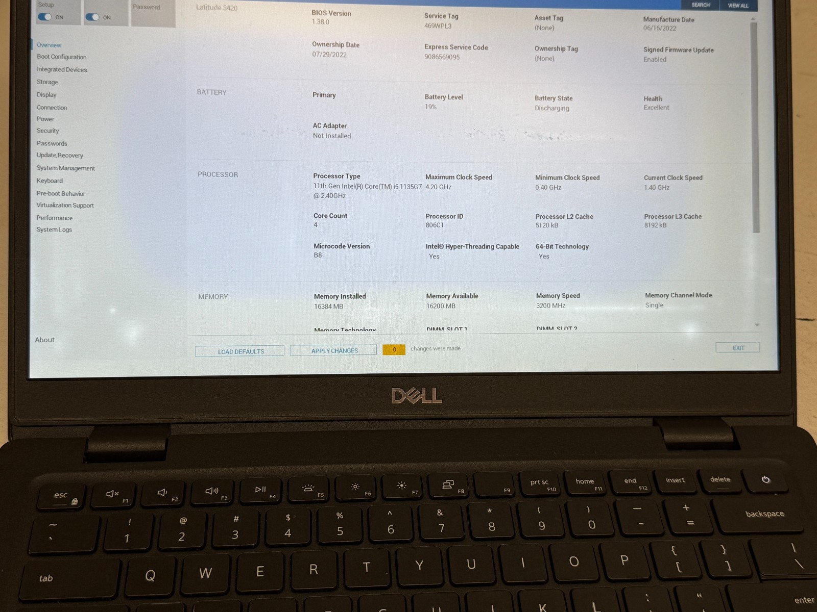 Dell Latitude 3420 14″ (i5-1135G7 2.40GHz – 16GB RAM – 256GB SSD – Win11Home)