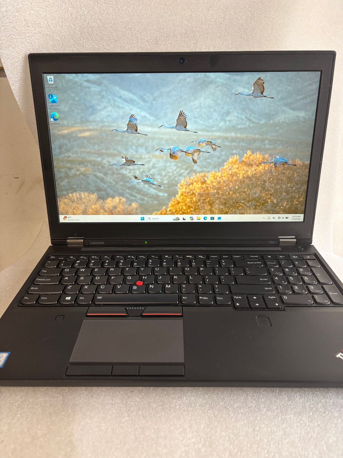 LENOVO THINKPAD P50 i7-6700HQ 2.6GHZ RAM 16GB NVME 512GB NVIDIA M1000M BLUETOOTH