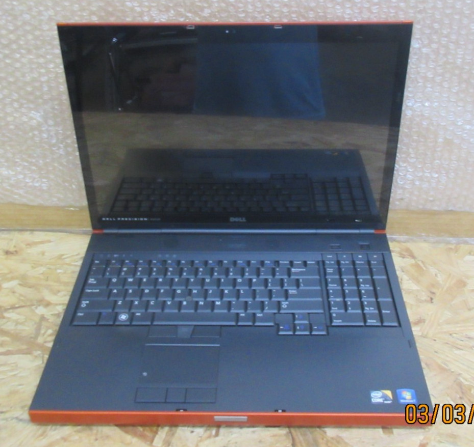 Dell Precision M6500 i7 – X940 17” @ 2.13GHz 8GB RAM 256GB HDD W10P NO BATTERY.