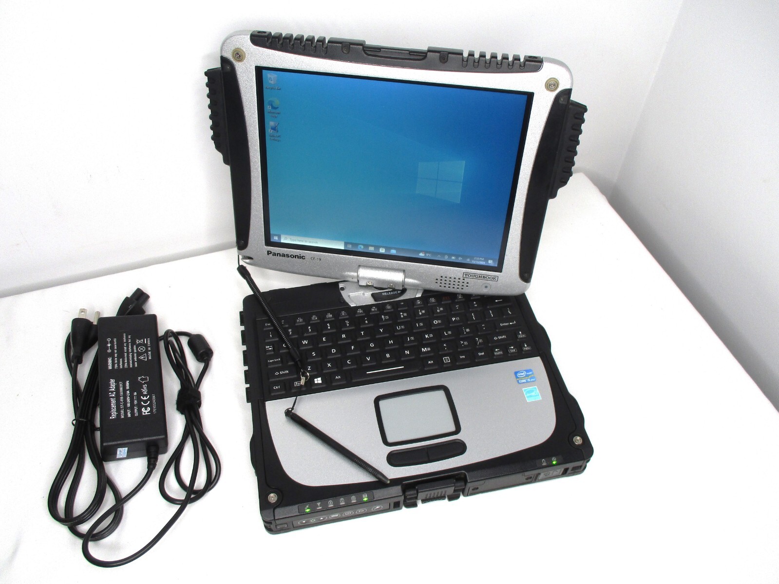 Panasonic ToughBook CF-19 MK7 TouchScreen i5-3340m 2.7Ghz 8GB 500GB Rubber Keybr