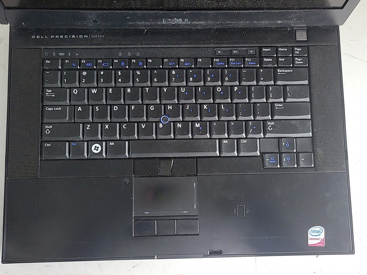 DELL PRECISION M4400 Laptop Intel CORE2 DUO P8400 4GB SEE NOTES