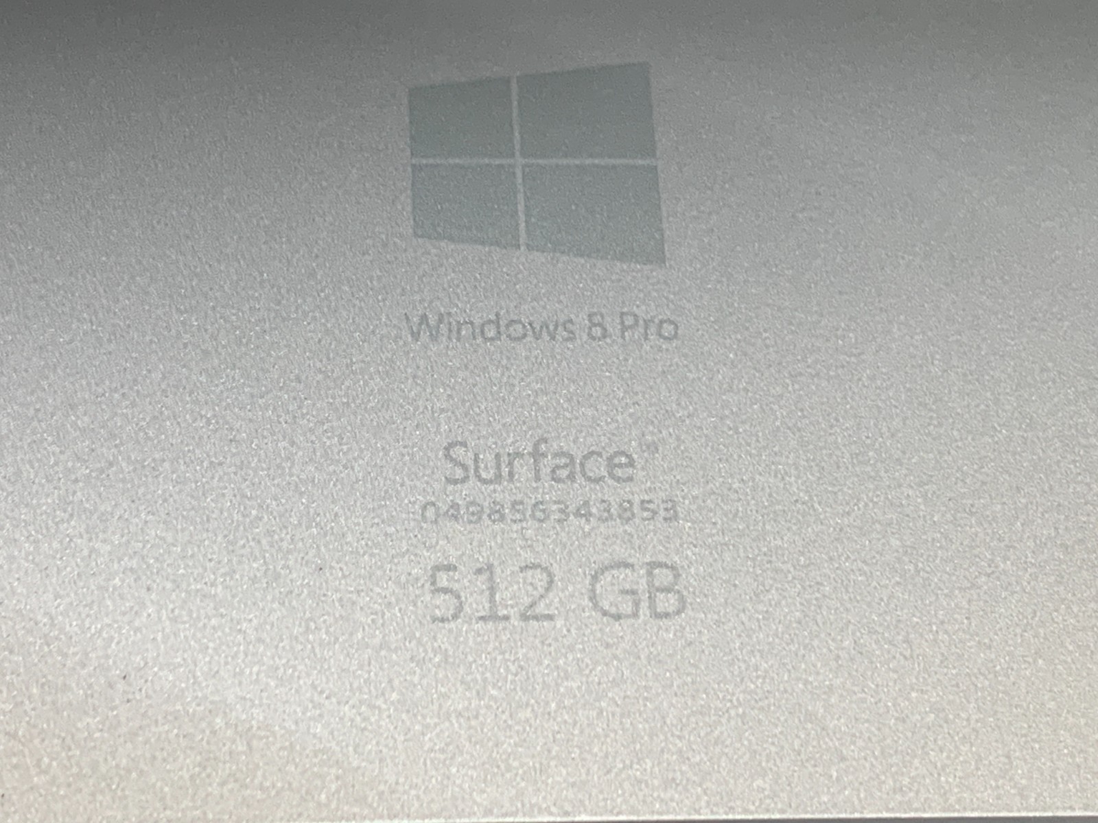 MICROSOFT SURFACE PRO3 1631 i7-4650U@1.7GHz 8GB RAM 512GB SSD W10P TOUCH AC *QTY