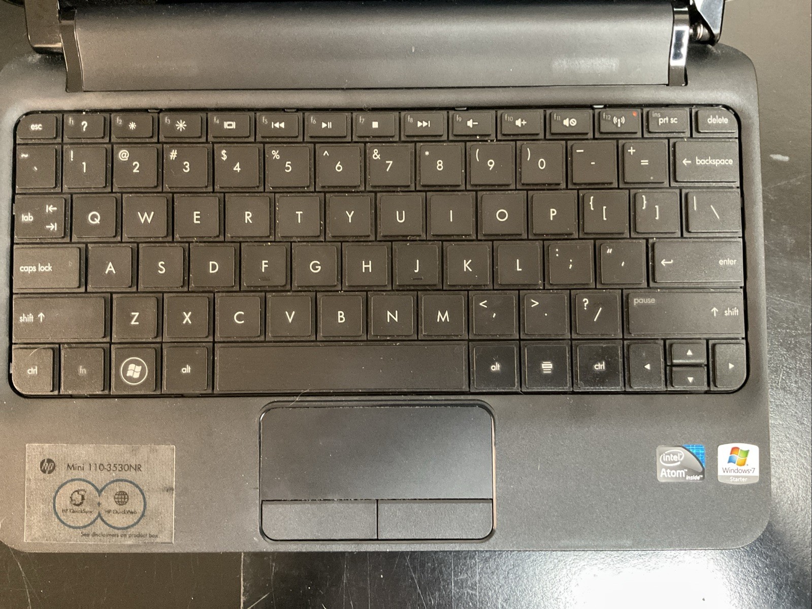 HP Mini 110-3500 Intel Atom N455 1.66GHz