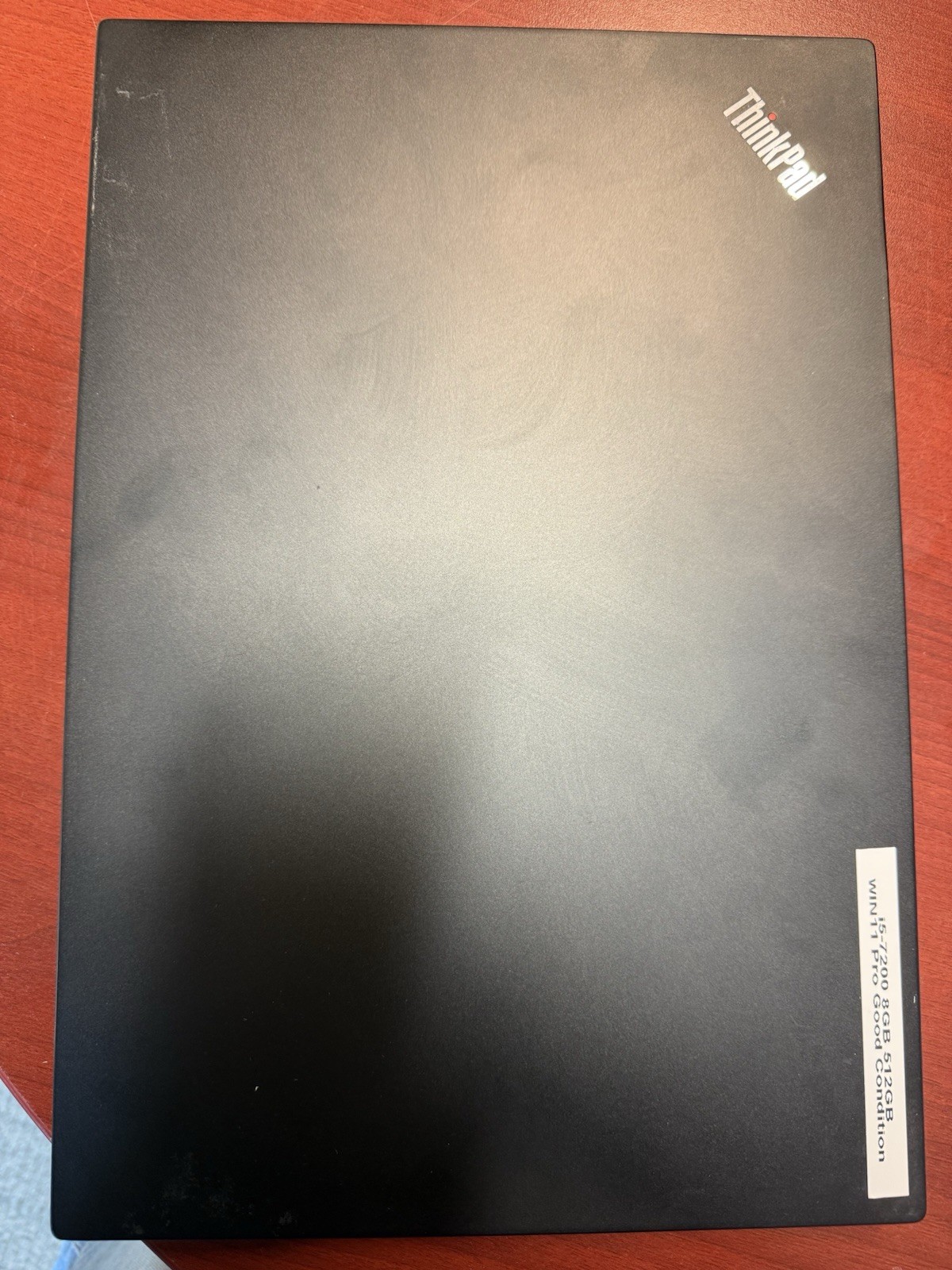 lenovo e580 Laptop 7200, 8GB Memory,500GB HD Windows 11 Pro