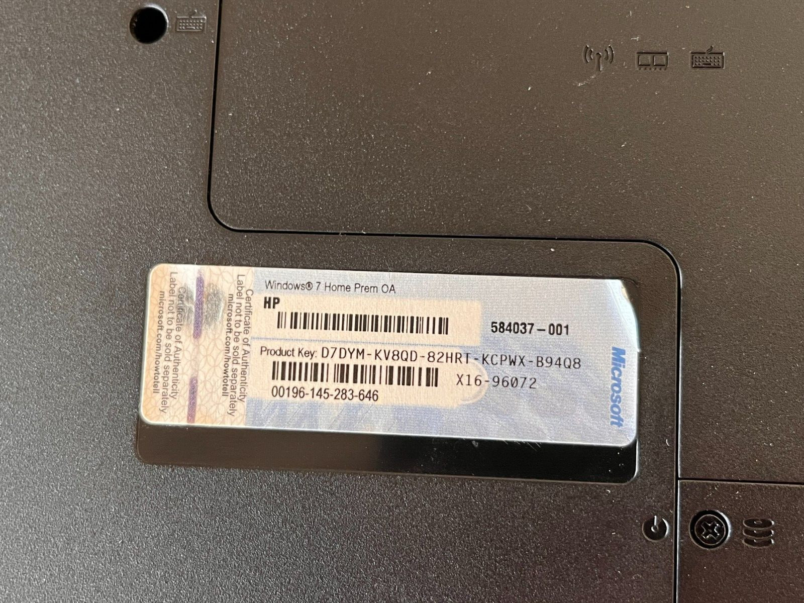 2011 G62 HP Pavilion x360 Laptop Used Good Condition Password Protected