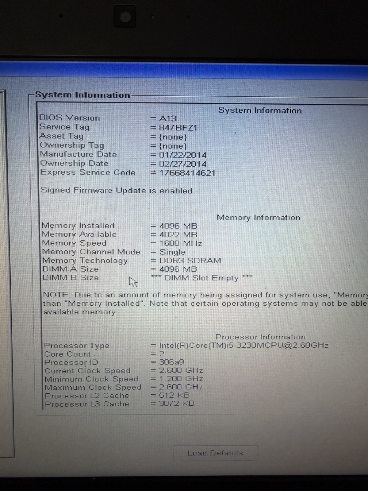 Dell Latitude E6430 14 Inch (500GB, Core I5-3320m, 2.6 GHz, 4GB) Laptop – Black