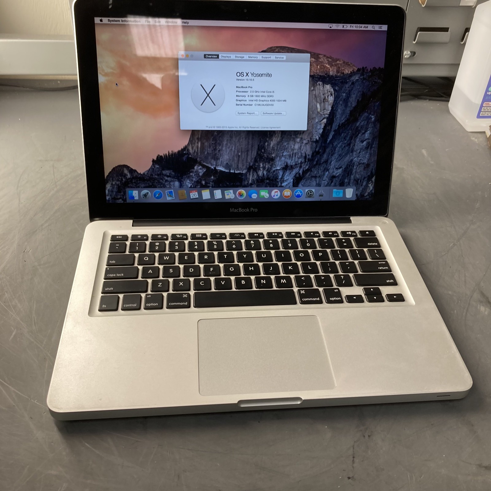Apple Macbook Pro A1278 Intel i5-3210M 2.5 GHz 8GB RAM 240GB SSD macOS Sierra