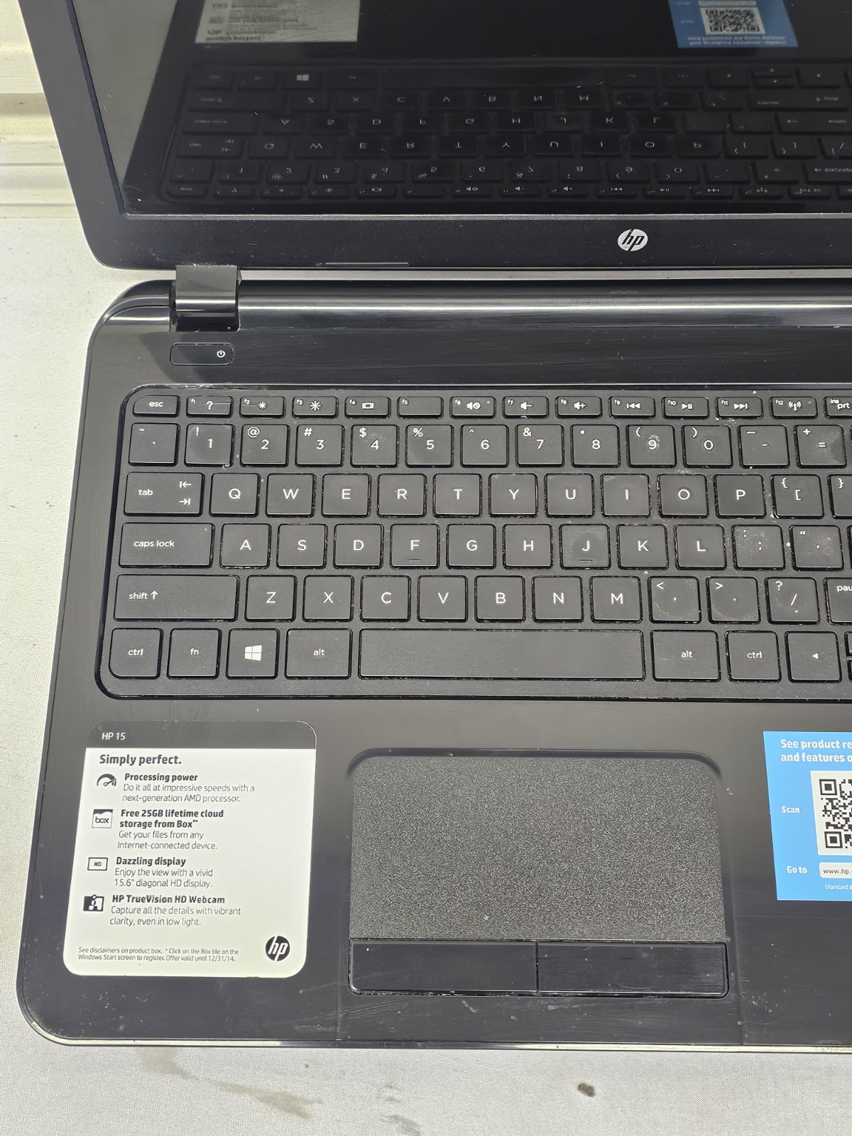 HP 15-g029wm Laptop – AMD A4-5000 – 4GB RAM – 500GB HDD – Windows 10