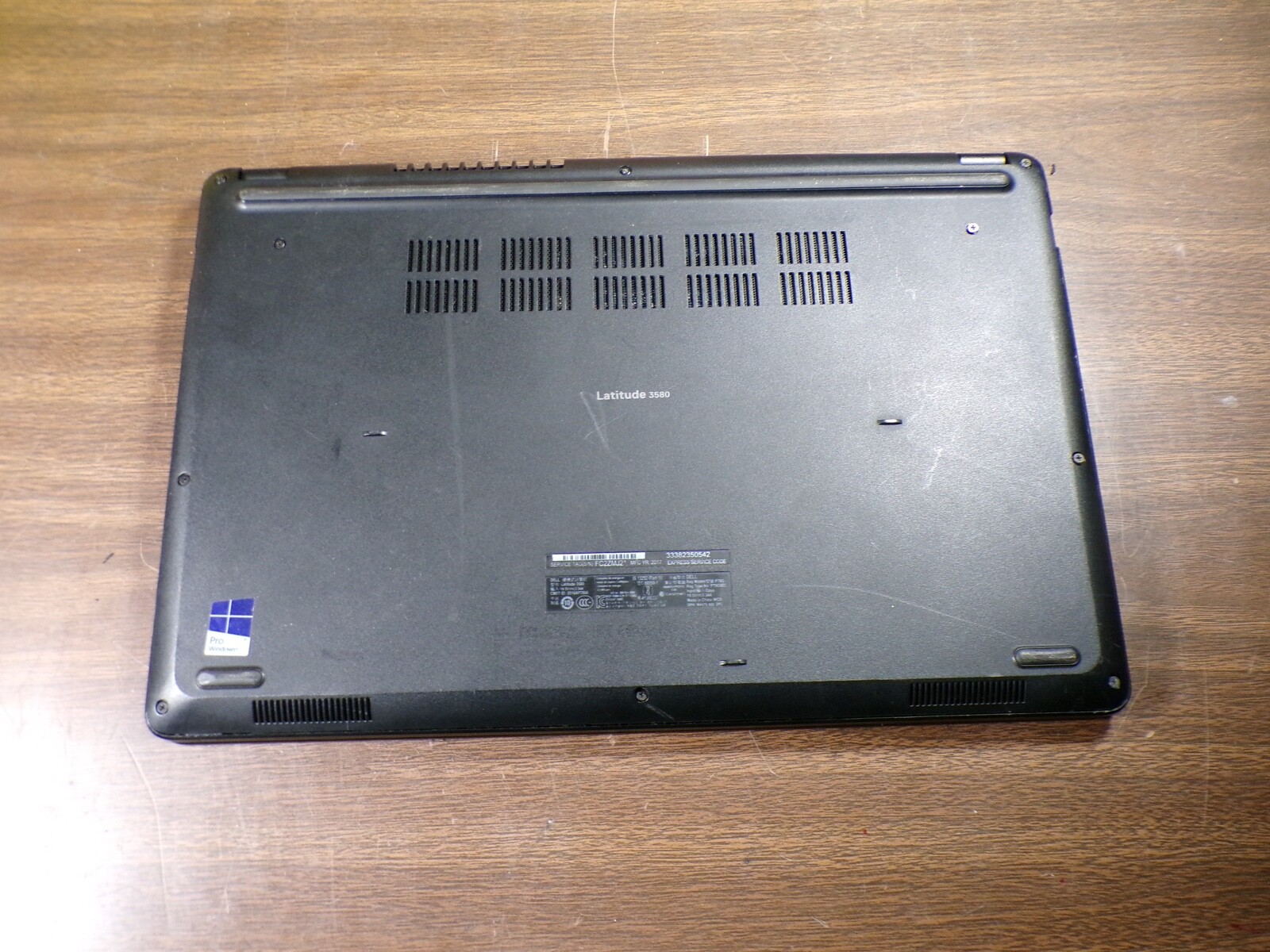 DELL LATITUDE 3580 INTEL CORE I5-7200U 2.50GHZ 12GB RAM **NO HD/ NO CADDIE