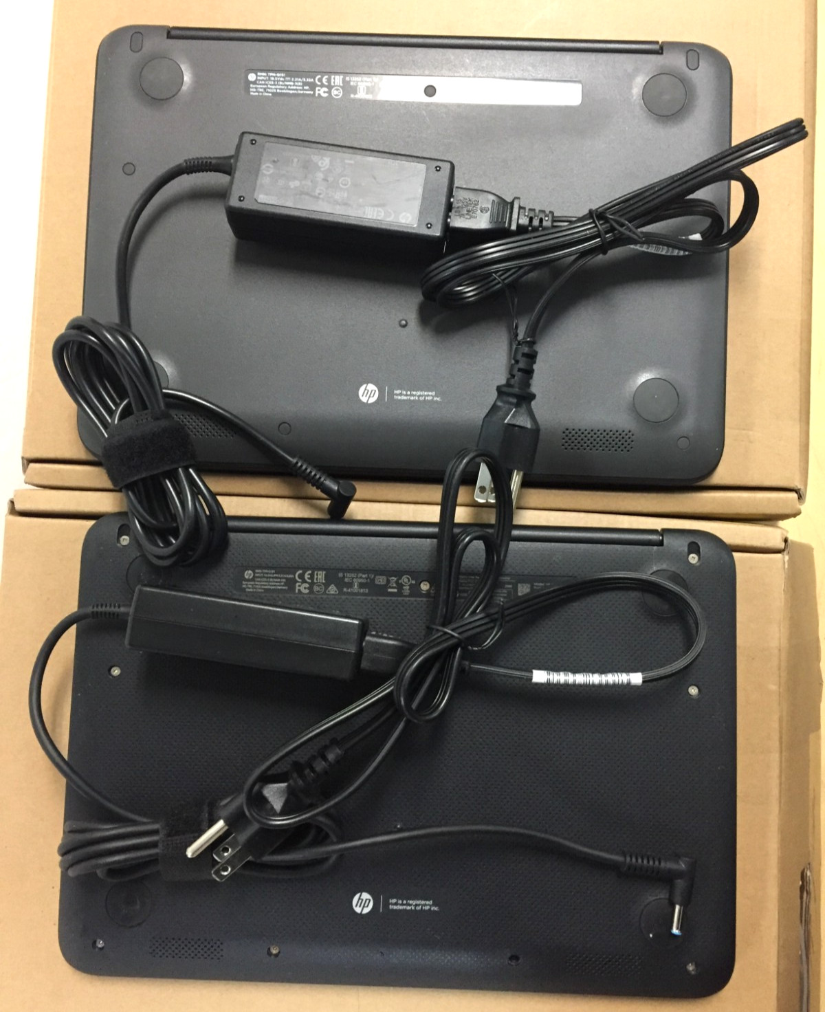 Lot of 2 HP Chromebook 11 G4 11.6″/Intel N2840/4GB RAM/16GB SSD/ChromeOS