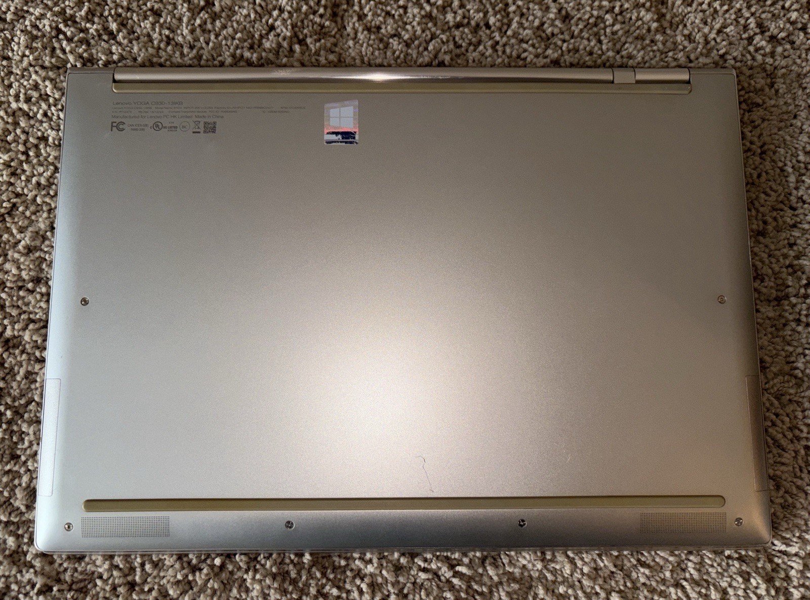 Lenovo Yoga C930-131KB 13″ FHD I7-8550U 475GB 16GB W11