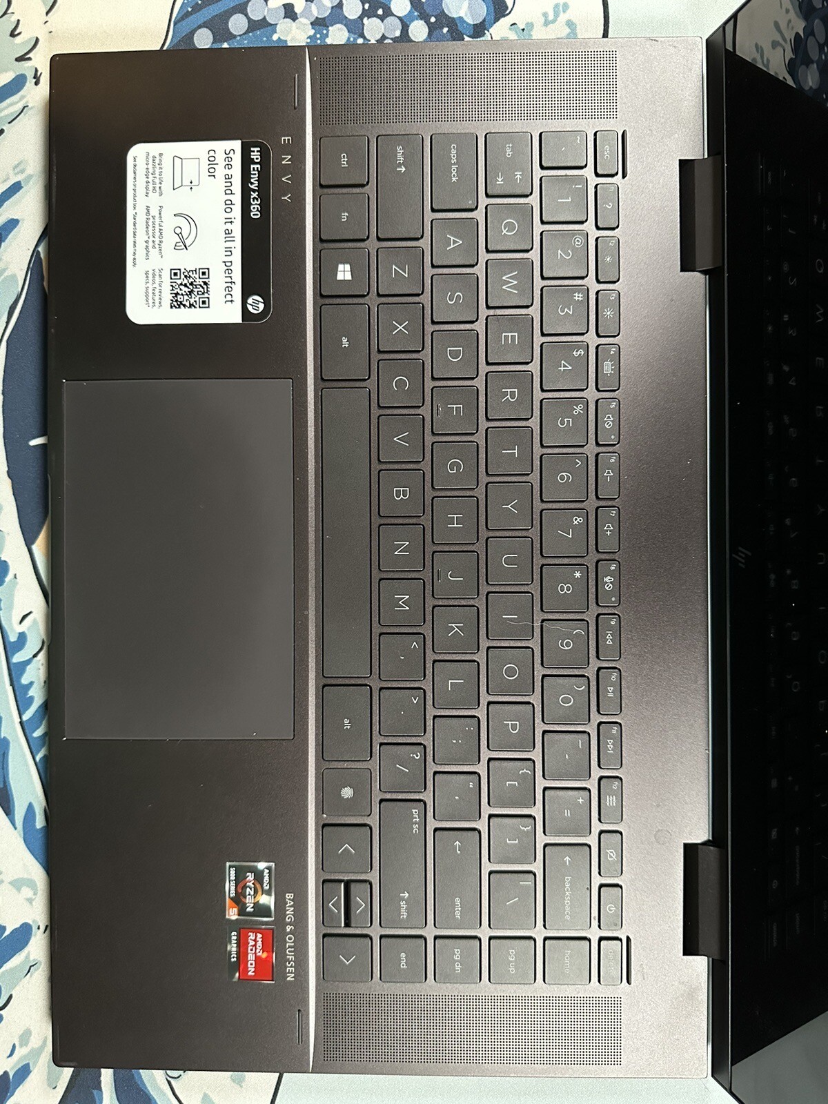 HP ENVY x360 15.6″ (256GB SSD, AMD Ryzen 5, 4.30 GHz, 8GB) Notebook/Laptop -…