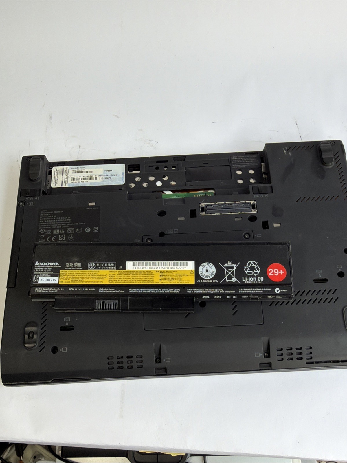 Lenovo ThinkPad X220 12.5” Laptop i7-2640M 2.80GHz 6GB RAM 128GB SSD Win 10 READ