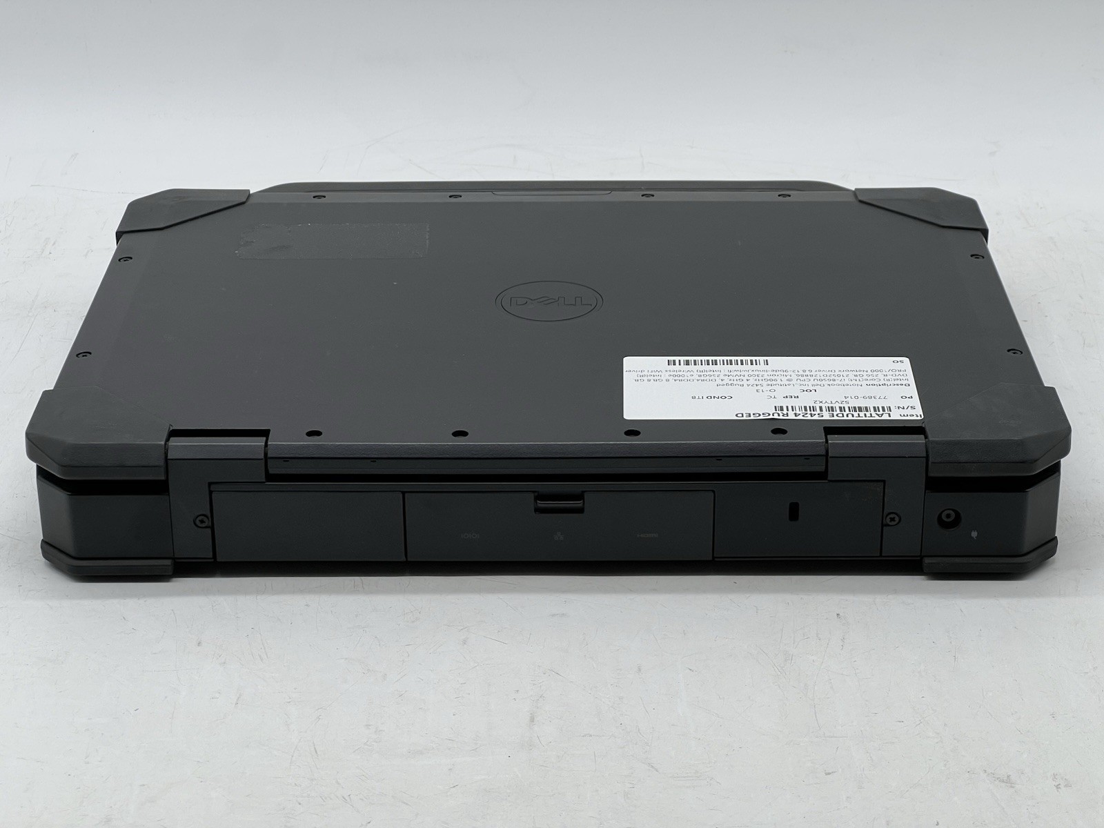 Dell Latitude 5424 Rugged, i7-8650U, 1.90GHz, 16GB RAM, 256GB NVMe-No OS/Charger