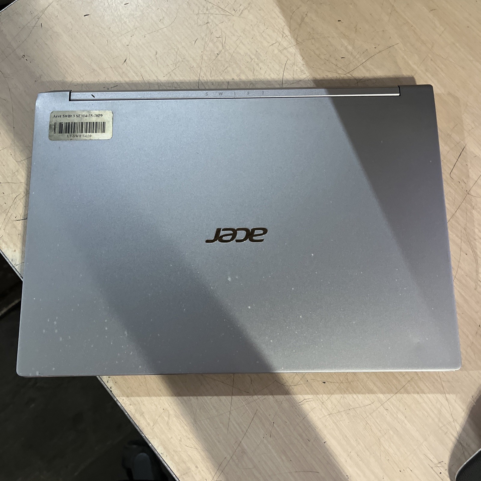 ACER SWIFT 3 INTEL CORE I5 8TH GEN 8GB RAM NO HD