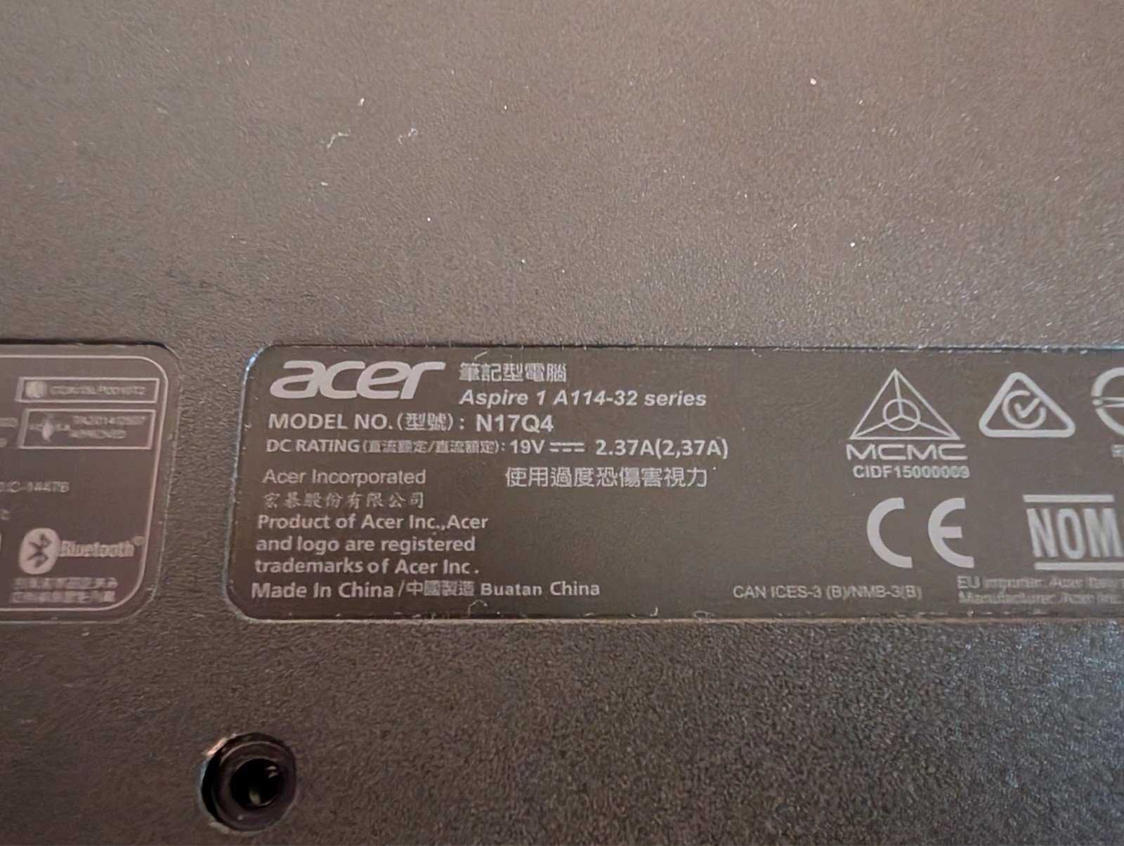 Acer Aspire 1 Laptop A114-32 N17Q4 Celeron N4000, 4GB RAM, 1080p LCD ***READ***