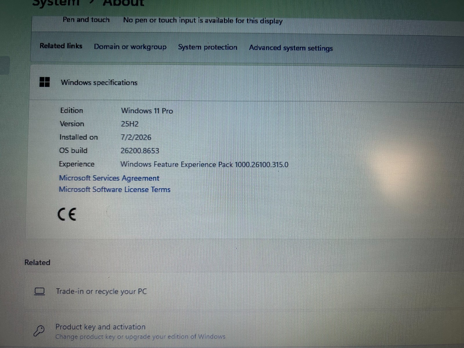 Dell Precision 3540 15.6″ i5-8365U 8GB 128GB SSD Win 11 Pro Office 2021 Backlit