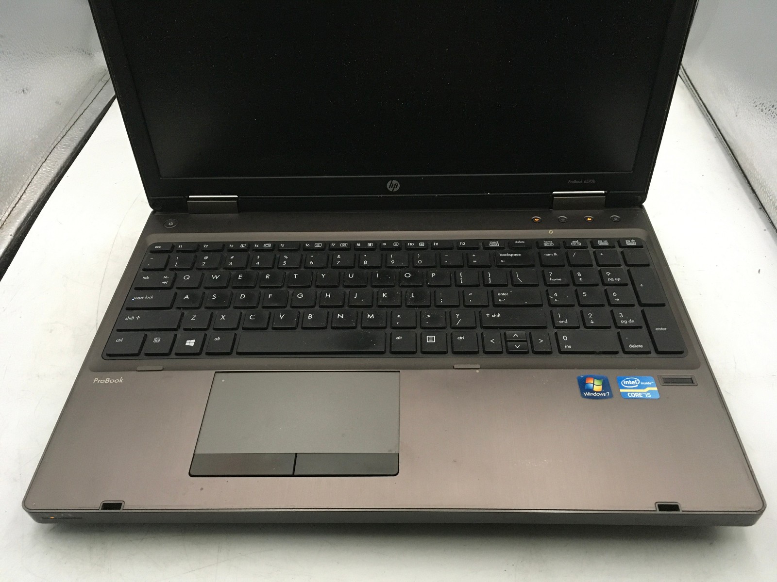 HP PROBOOK 6570B – FOR PARTS/NO BOOT – INTEL CORE I5 3RD GEN – NO RAM – READ -BB
