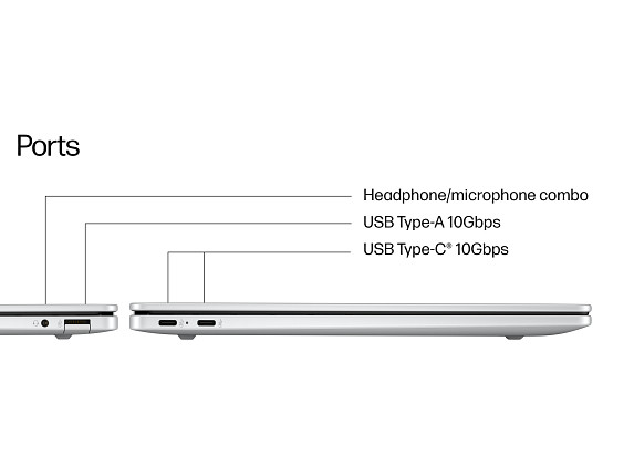 HP OmniBook 5 Laptop Computer 14″ 2K Snapdragon X 16 GB memory;256 GB SSD