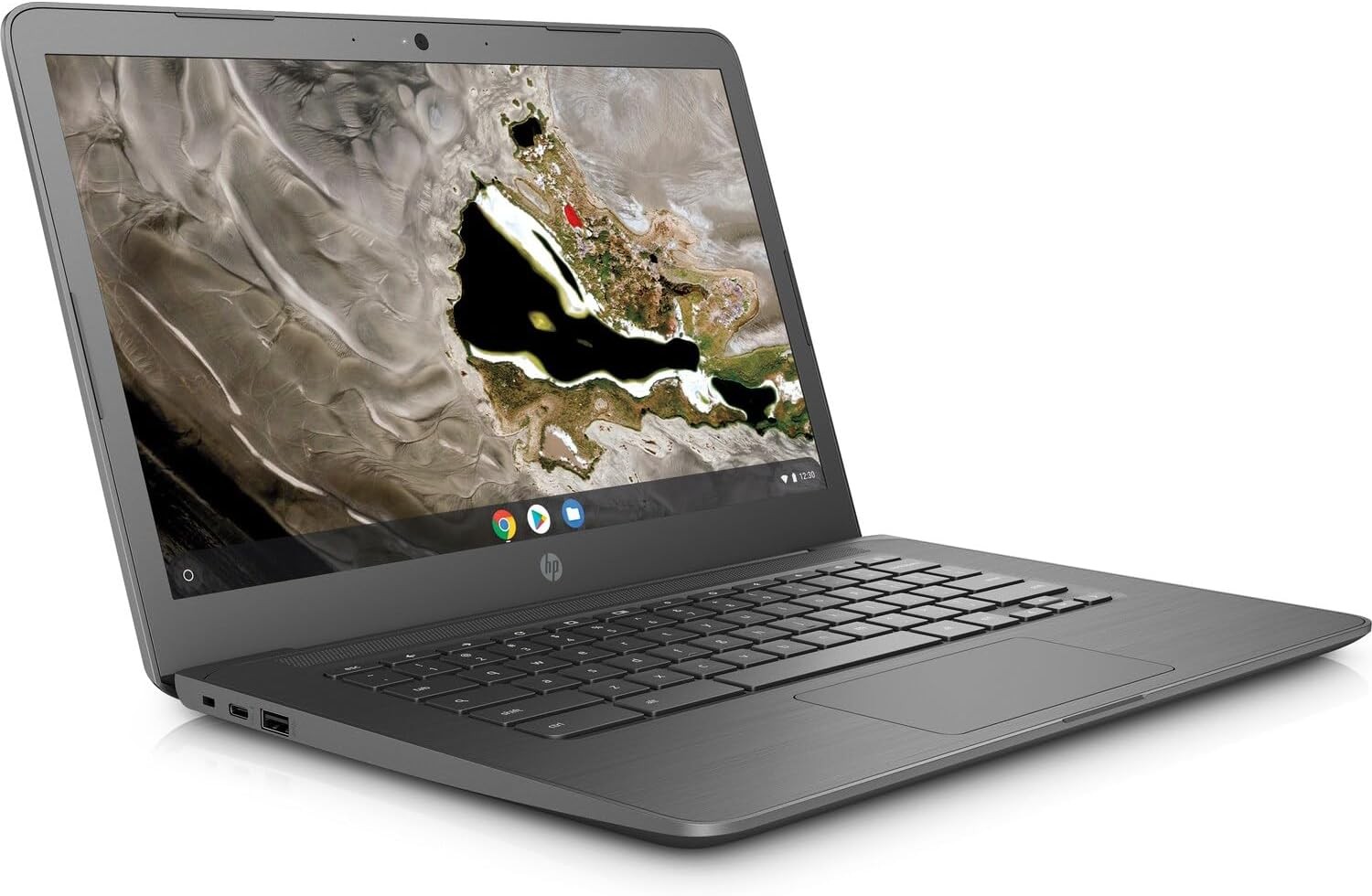 HP Chromebook 14A G5 Laptop 14″ 4GB RAM 32GB Silver | USED