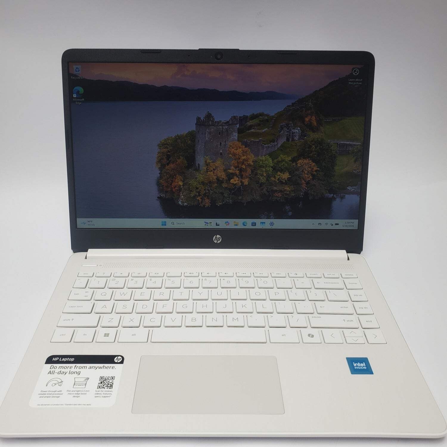 HP Laptop 14-DQ3000DX 14″ Celeron N4500 1.1GHz 4GB RAM 64GB SSD