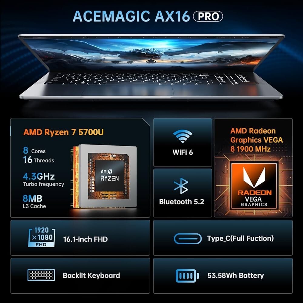 Acemagic Gaming Laptop