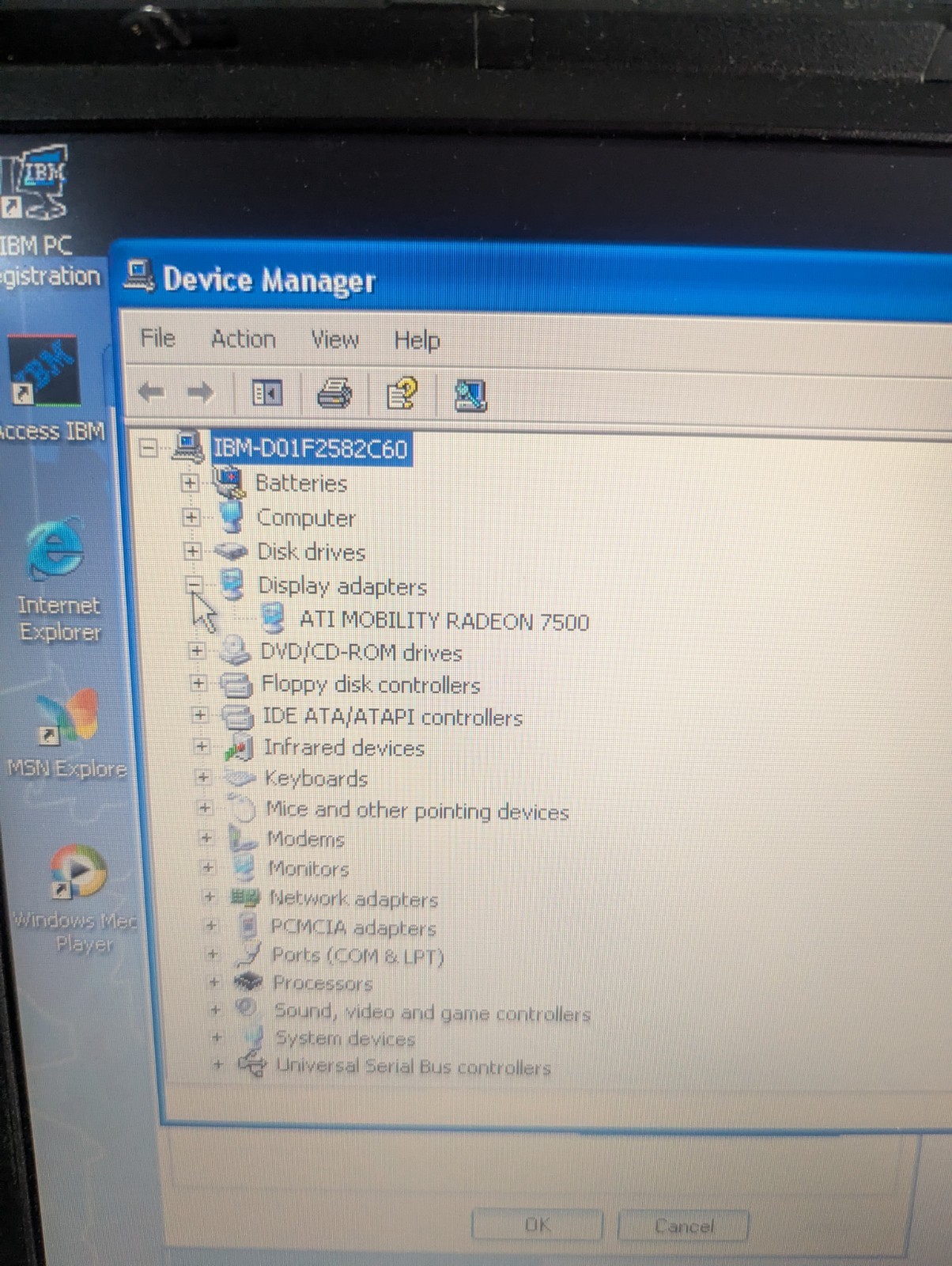 IBM THINKPAD T40 1.50GHz 1GB 40GB HDD WINDOWS XP ATI RADEON 7500TYPE 2373