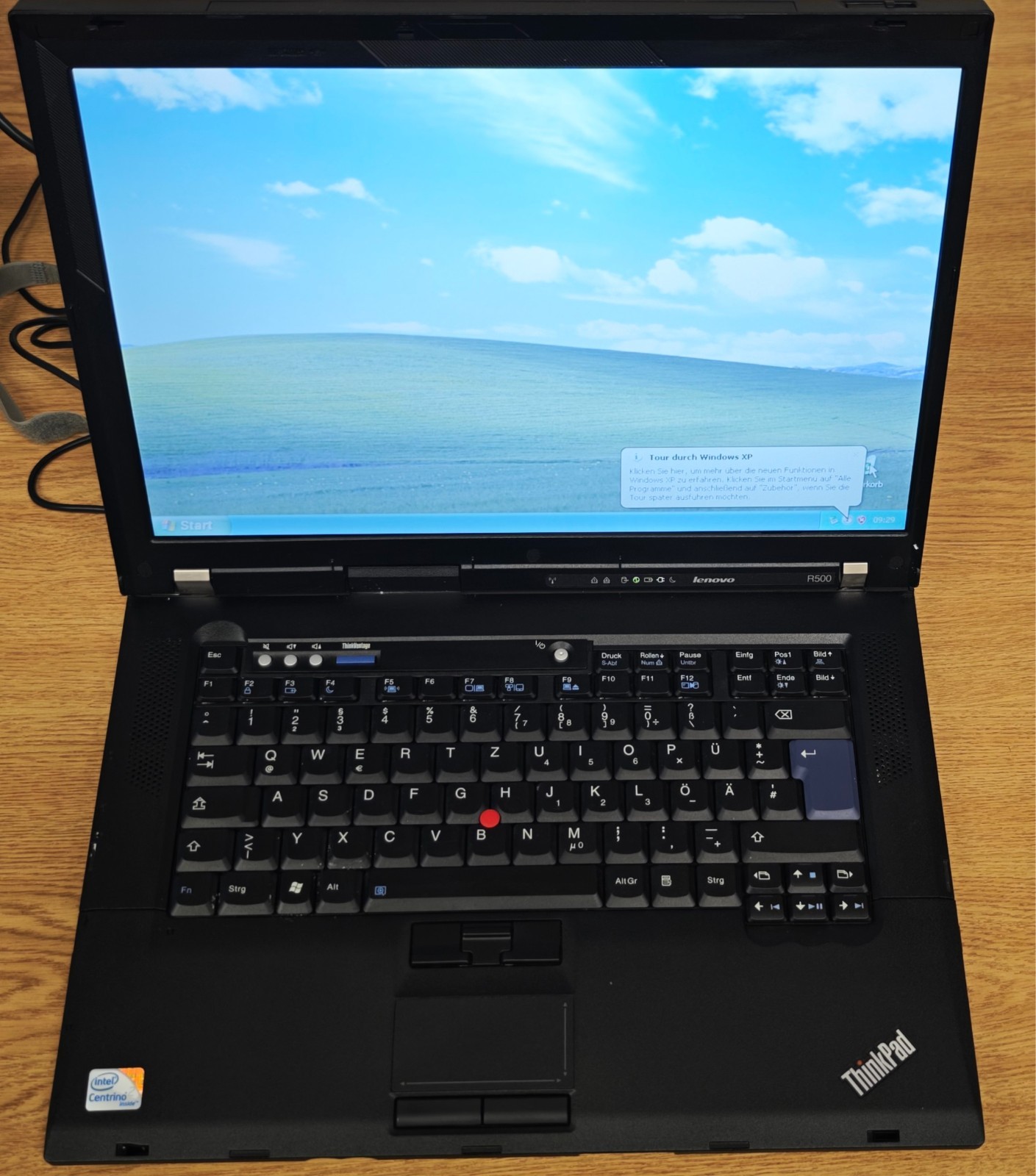 Laptop Lenovo Thinkpad R500 – Intel Core2Duo – 2GB RAM – 160GB HDD