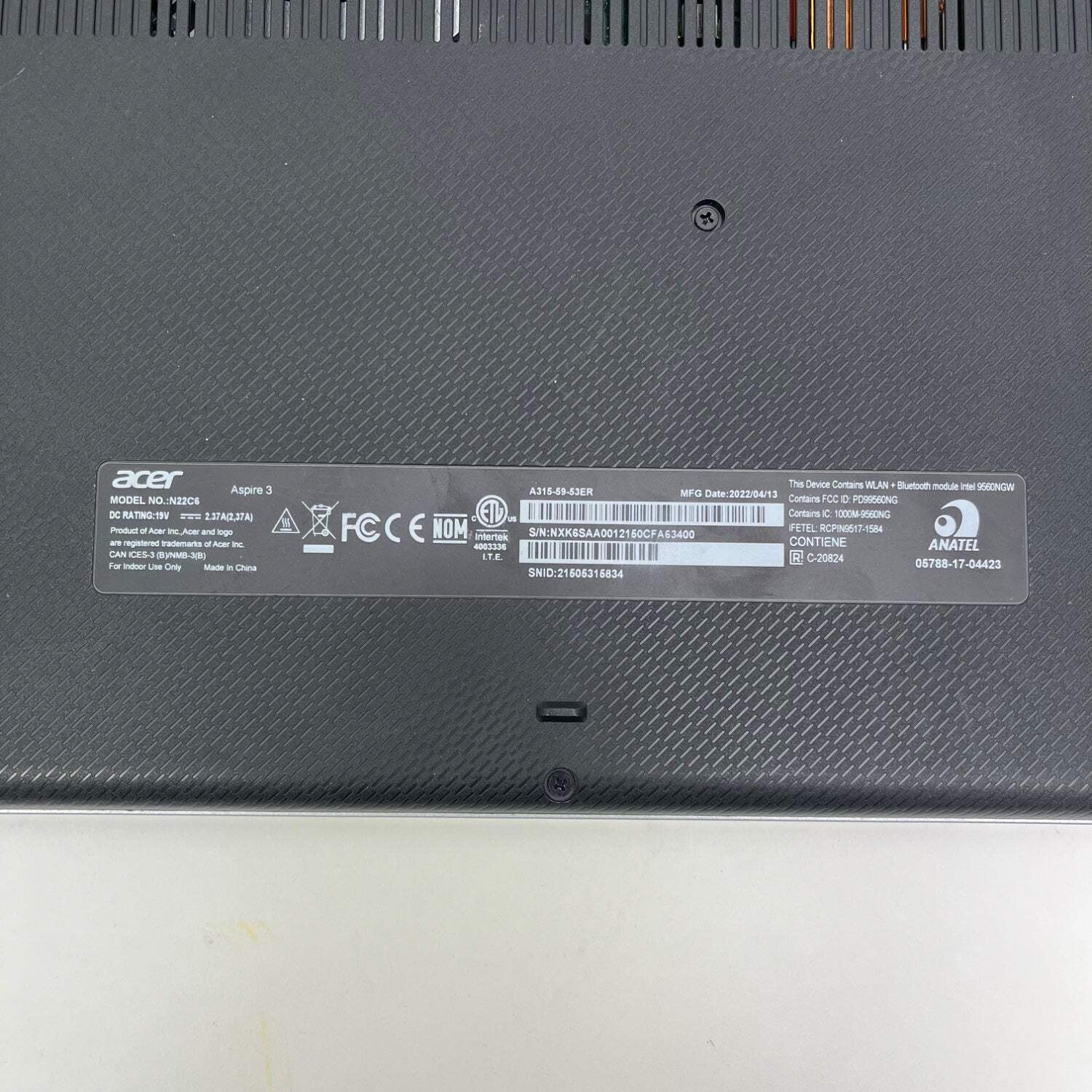 Acer Aspire 3 15.6″ i5-1235U 1.3GHz 8GB RAM 256GB SSD
