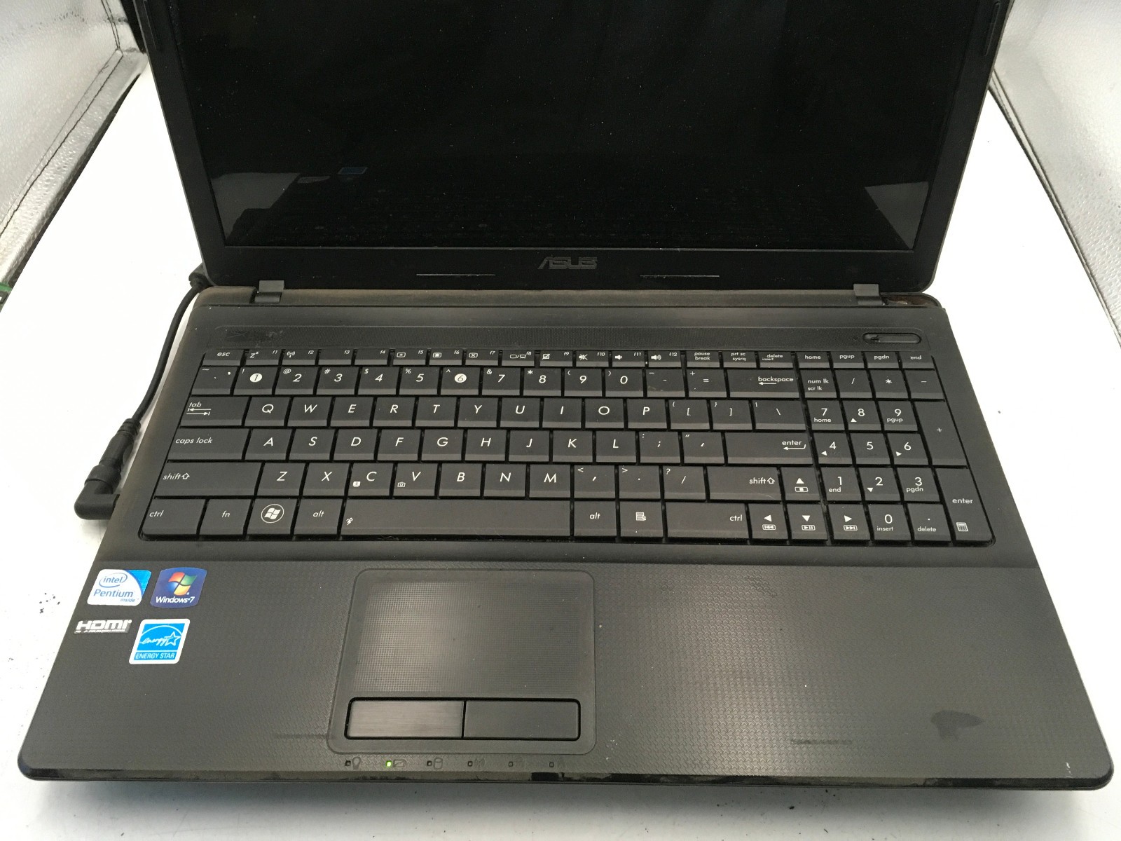 ASUS NOTEBOOK X54C – INTEL PENTIUM B960 – NO RAM – FOR PARTS – READ DESC- BB