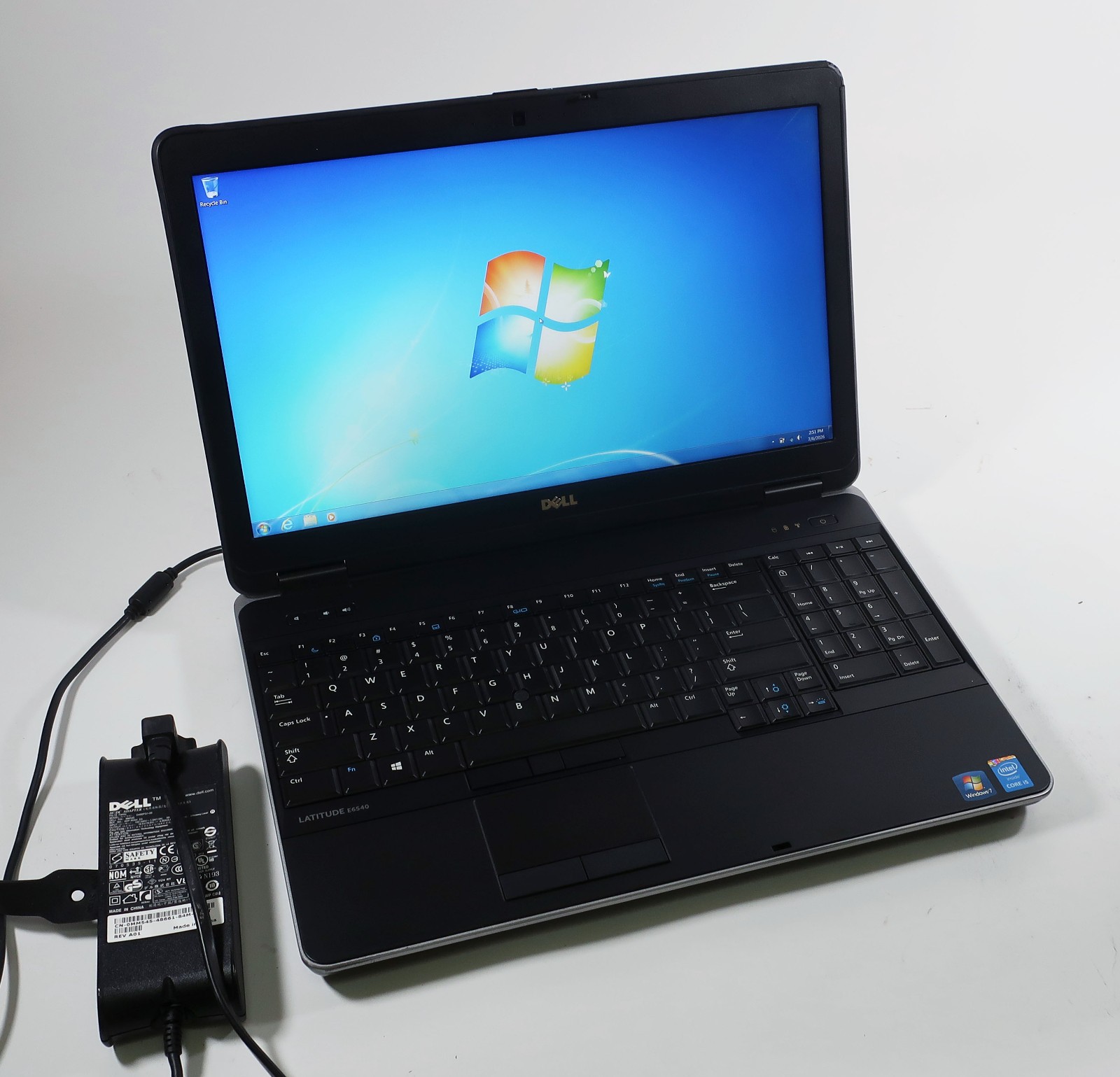 Dell Latitude E6540 15.6” Laptop ~ Intel Core i5 4210M 16GB RAM 250GB SSD Win 7