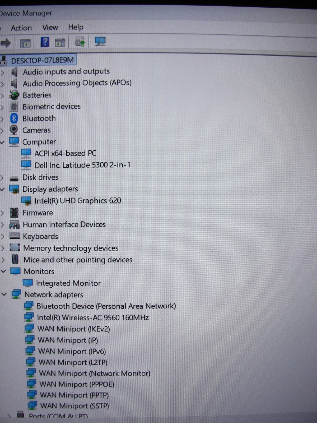 Dell Latitude 5300 2-in-1 13.3”FHD TOUCH Core i7-8665U 1.9GHz 16GB RAM 512GB SSD