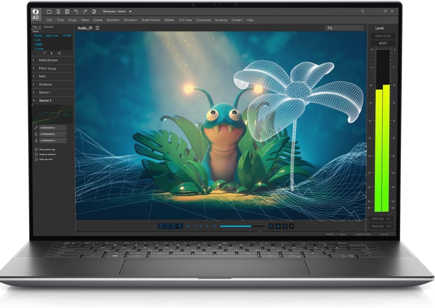 Dell Precision 5570 15.6″ UHD+ 4K Touch i7-12800H 3.8Ghz 32GB 1TB RTX A1000 W11P