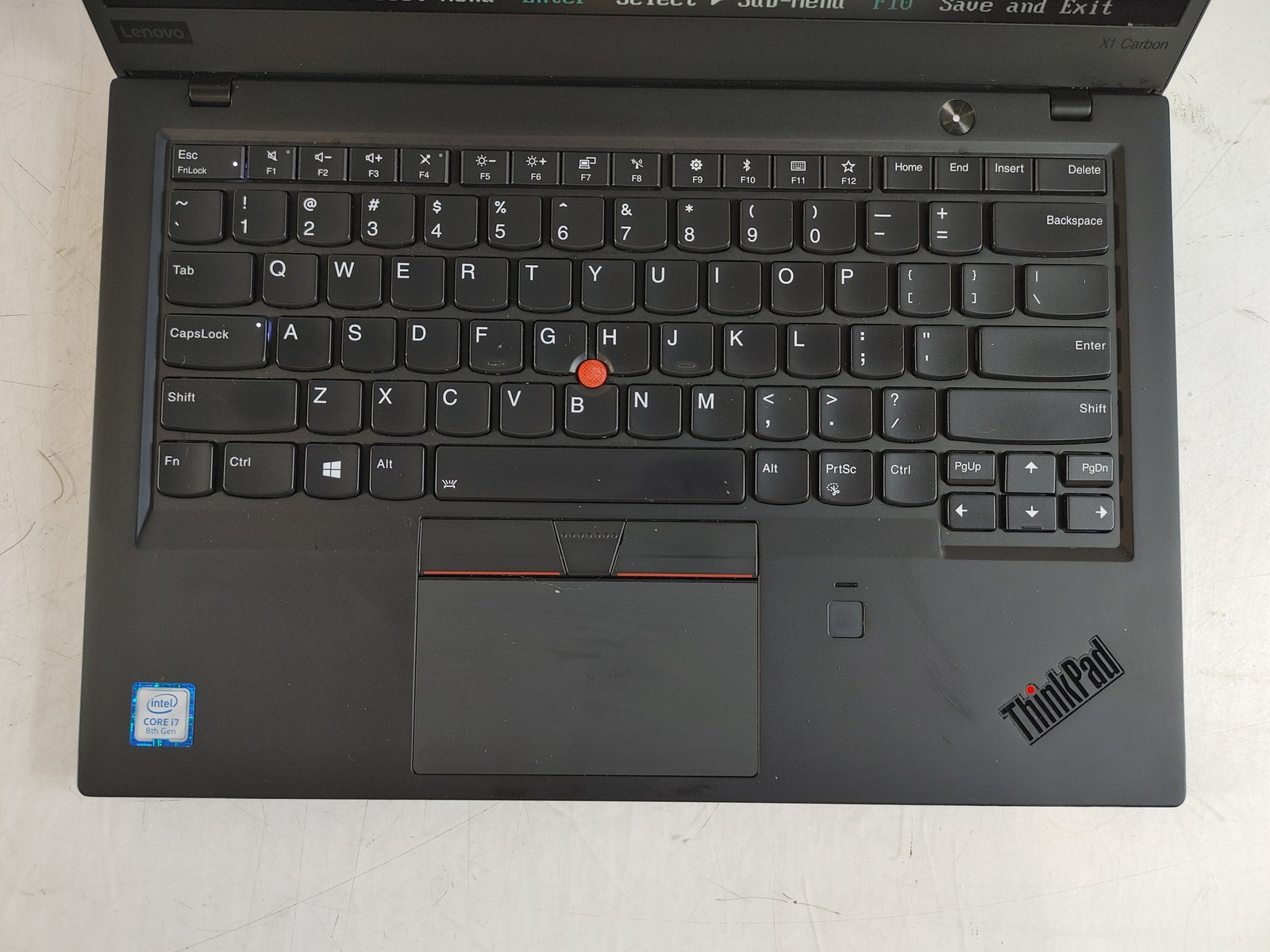 Lenovo ThinkPad X1 Carbon 6th Core i7-8550U 1.80 GHz 16 GB DDR3 No HDD