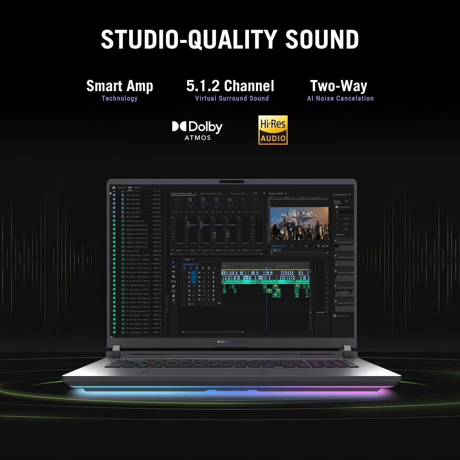ASUS ROG Strix 18″ WQXGA Gaming Laptop Intel Ultra 9 275HX RTX 5060 64GB 2TB SSD